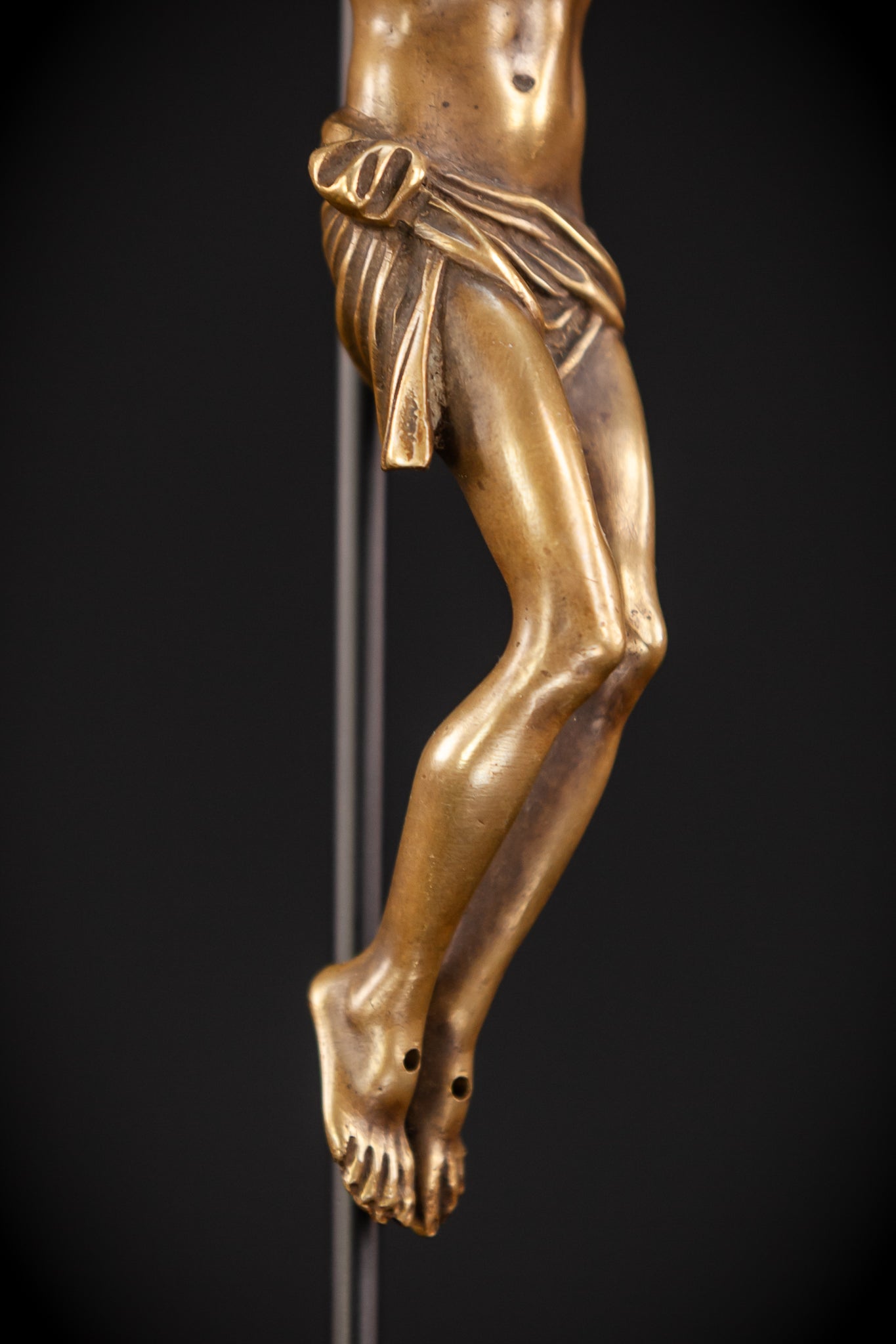 Corpus Christi Bronze | Antique 1800s | 6.1" / 15.5 cm