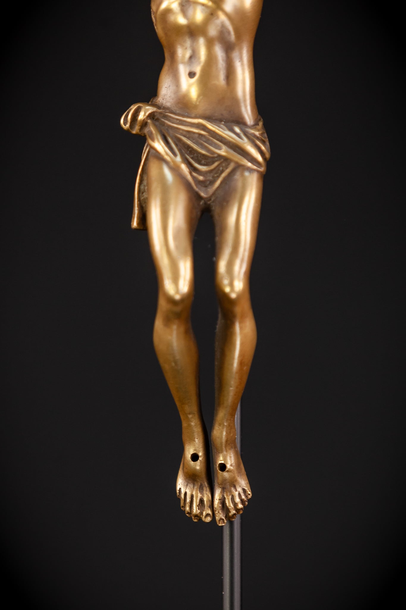 Corpus Christi Bronze | Antique 1800s | 6.1" / 15.5 cm