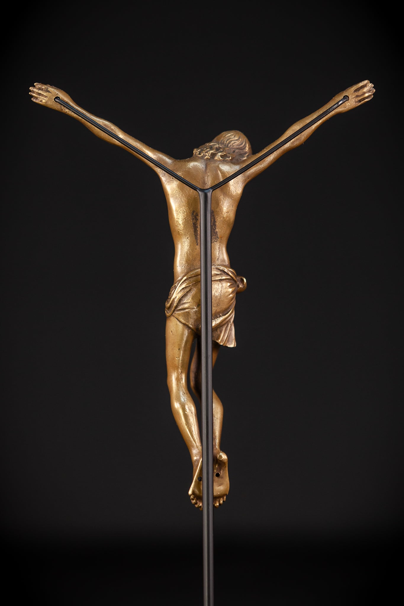Corpus Christi Bronze | Antique 1800s | 6.1" / 15.5 cm