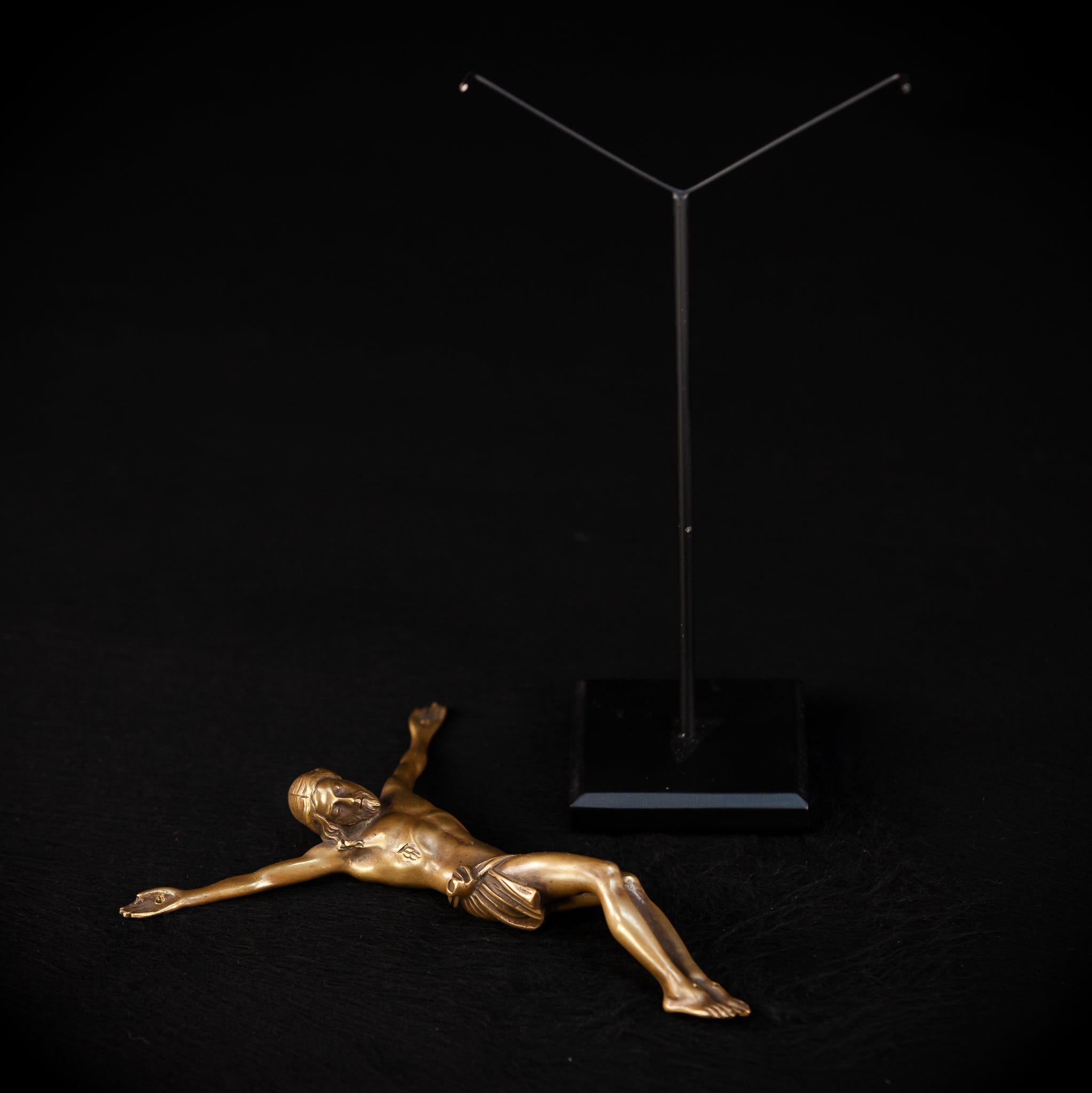 Corpus Christi Bronze | Antique 1800s | 6.1" / 15.5 cm