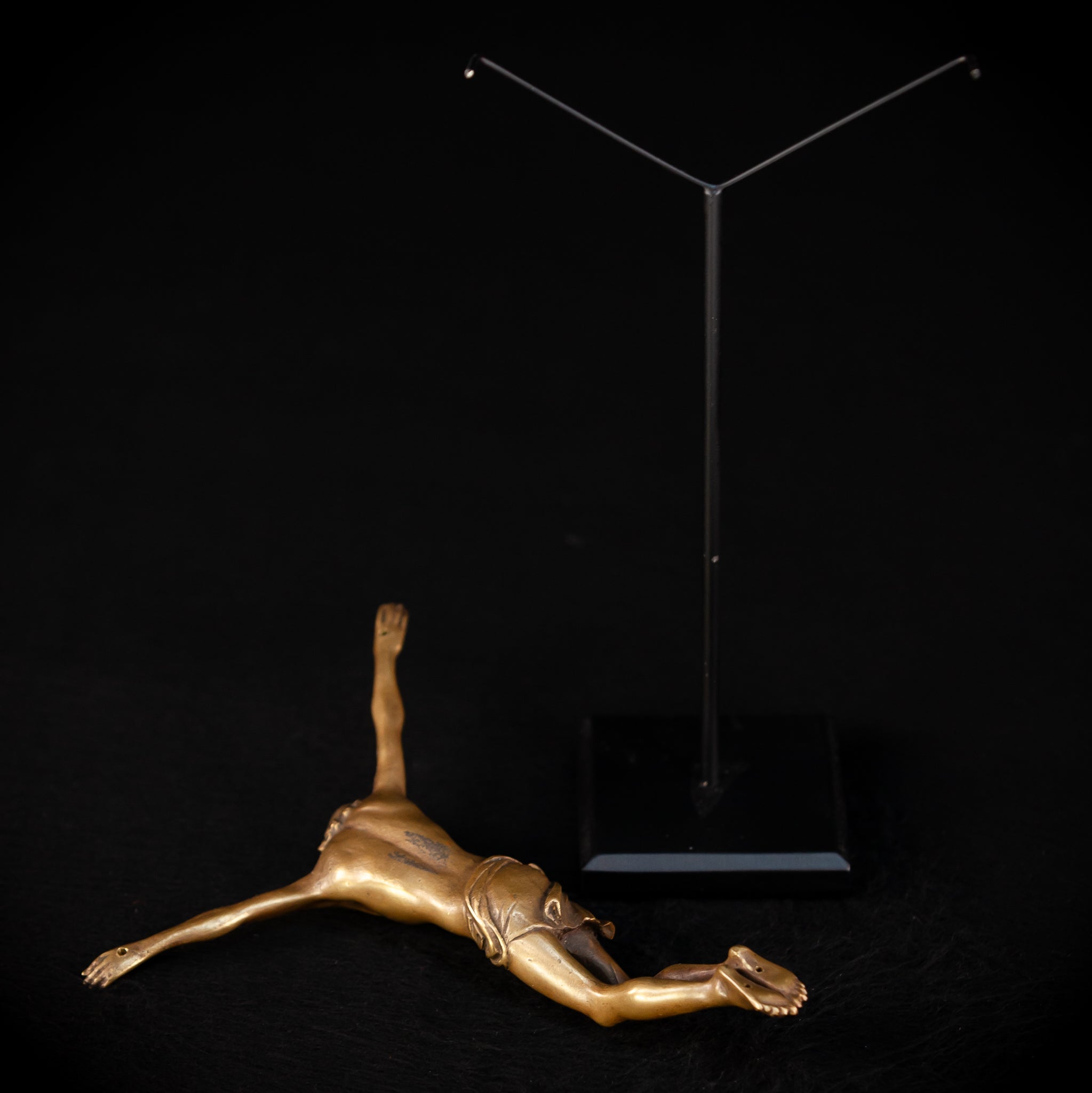 Corpus Christi Bronze | Antique 1800s | 6.1" / 15.5 cm
