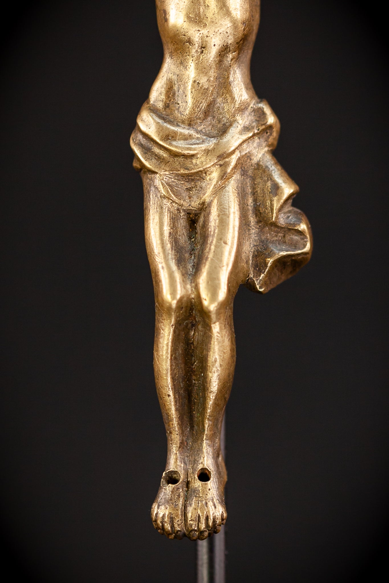 Corpus Christi Bronze | Antique 1700s | 3.7" / 9.5 cm