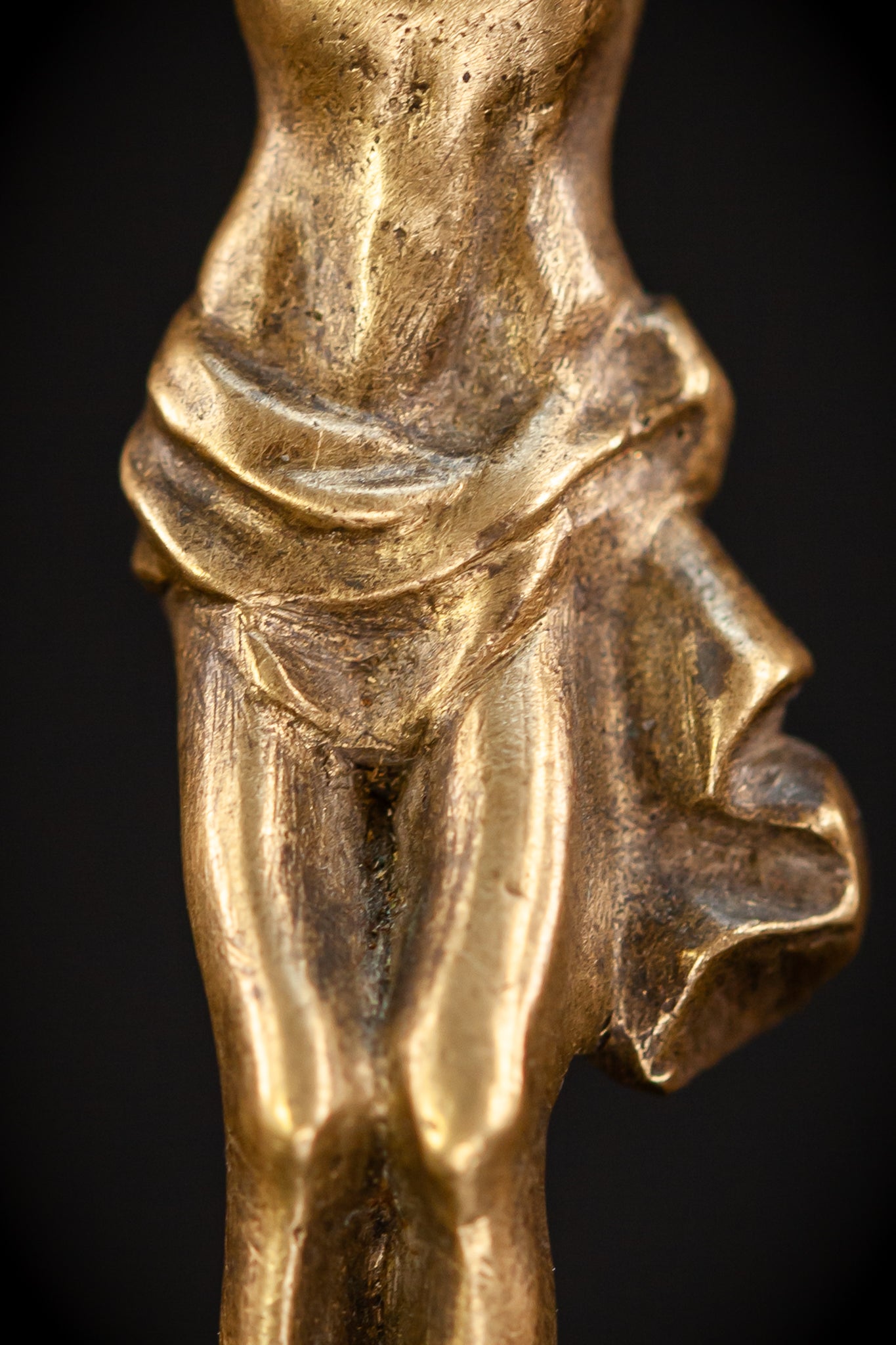 Corpus Christi Bronze | Antique 1700s | 3.7" / 9.5 cm