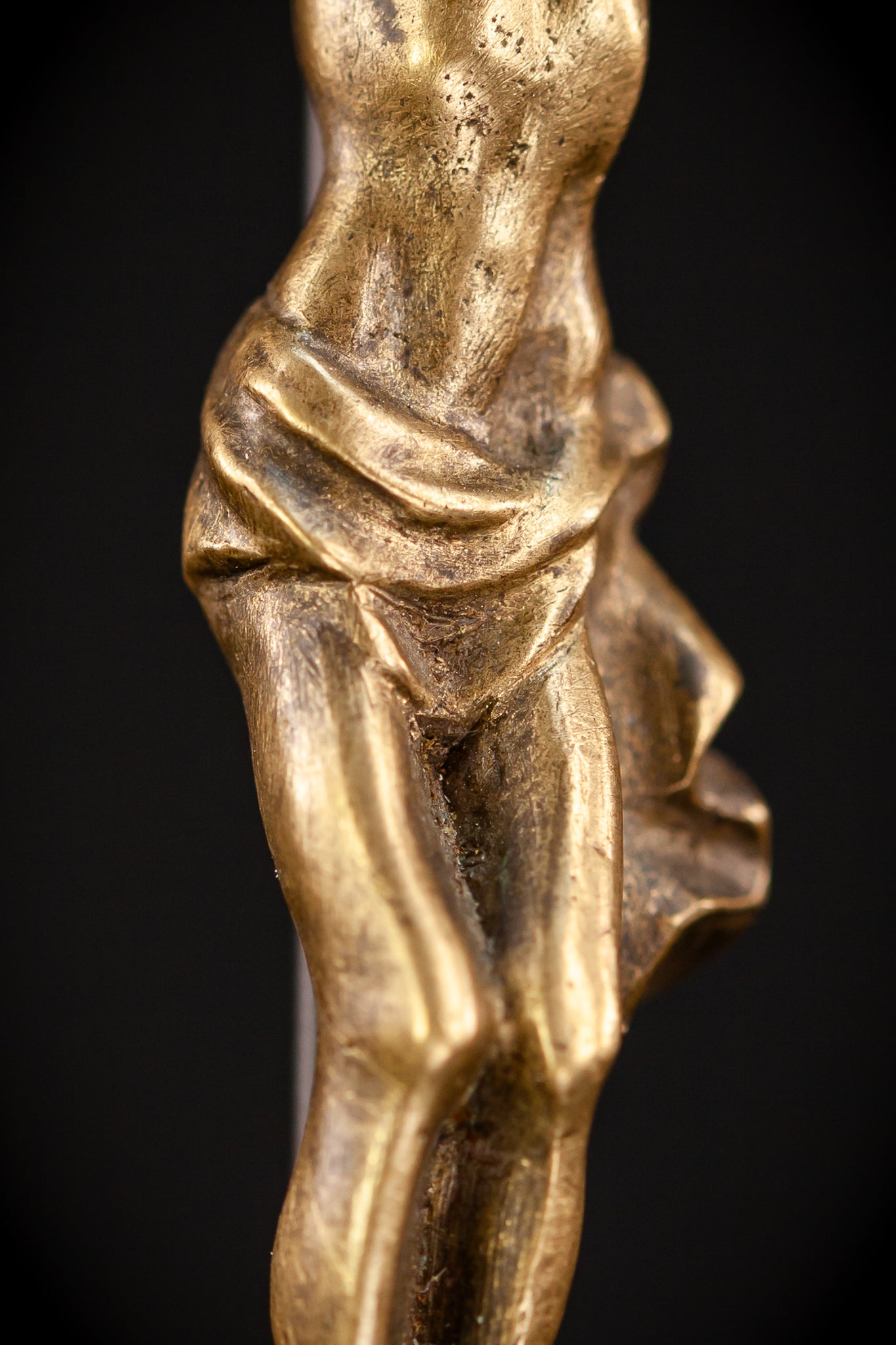 Corpus Christi Bronze | Antique 1700s | 3.7" / 9.5 cm