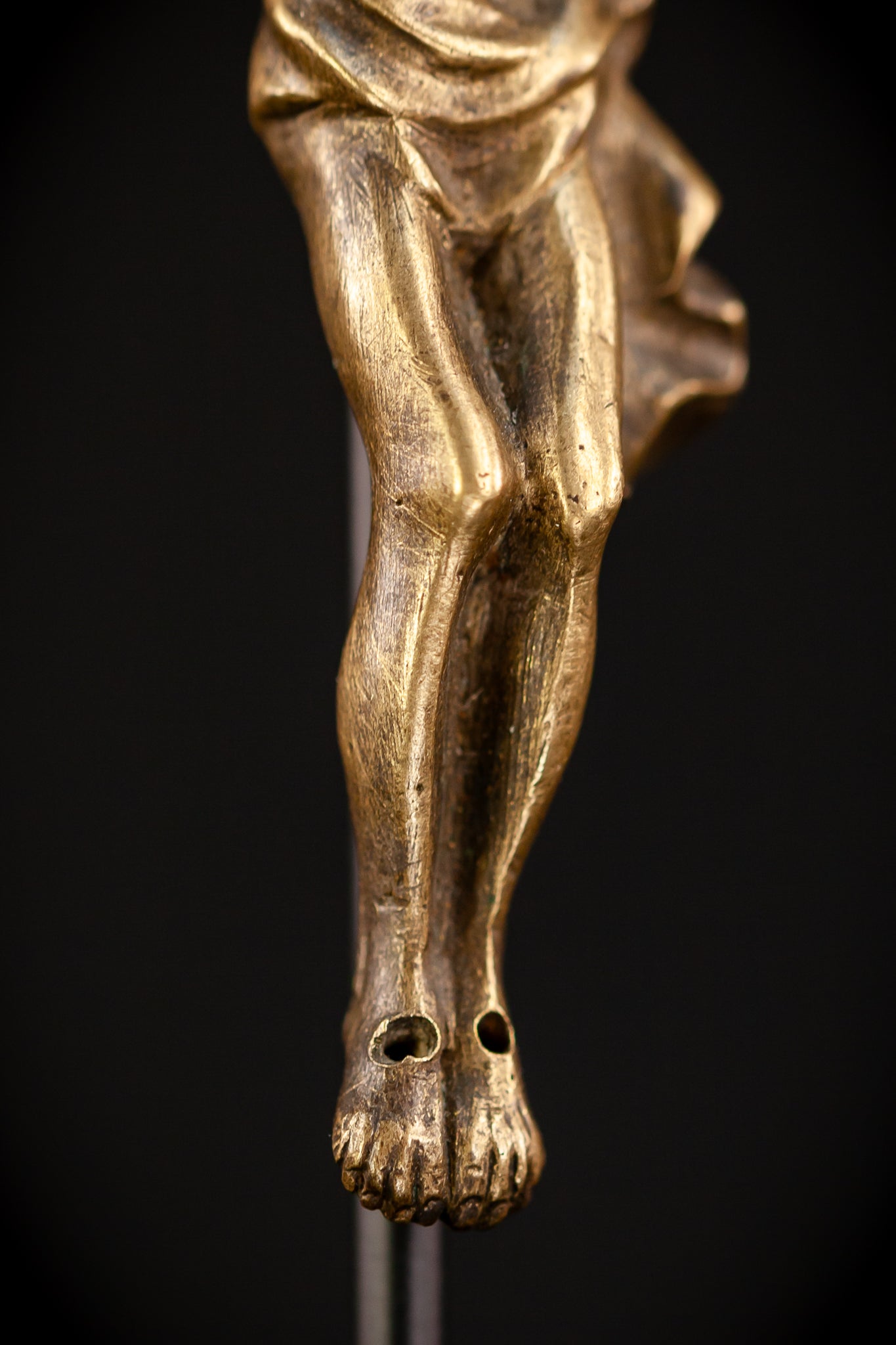 Corpus Christi Bronze | Antique 1700s | 3.7" / 9.5 cm