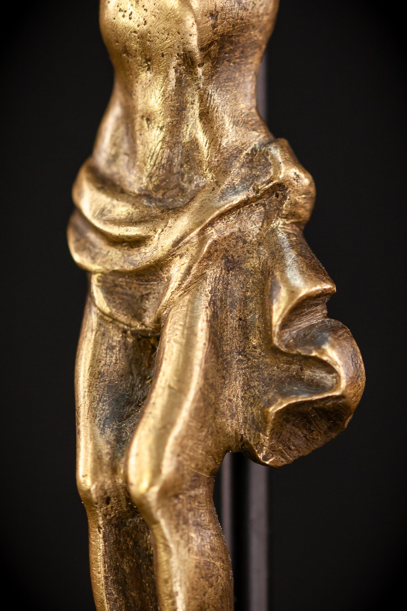 Corpus Christi Bronze | Antique 1700s | 3.7" / 9.5 cm