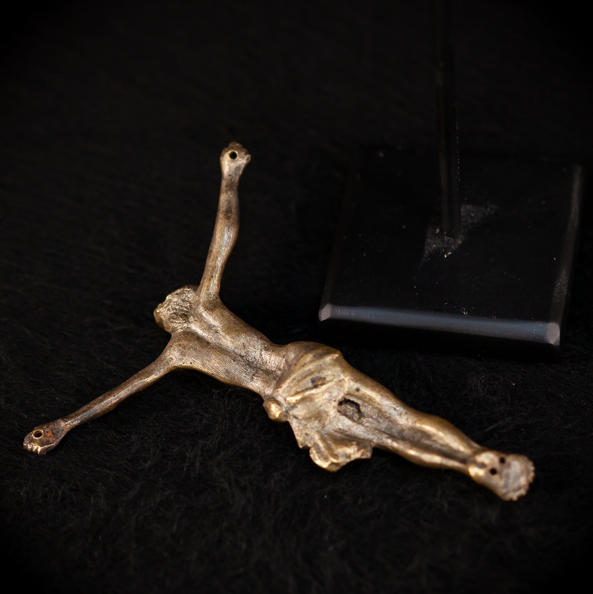 Corpus Christi Bronze | Antique 1700s | 3.7" / 9.5 cm