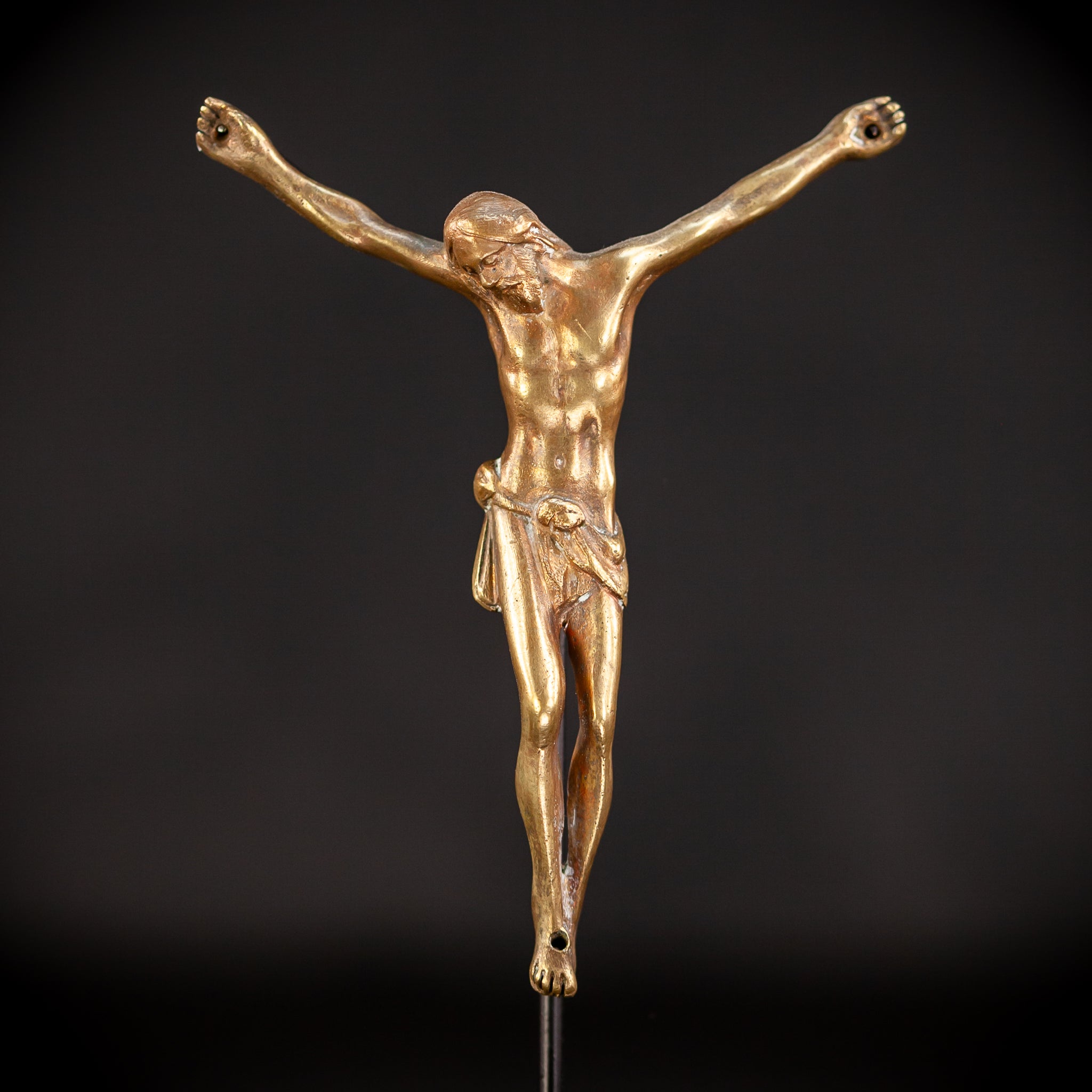Corpus Christi Bronze | Antique 1700s | 4.9" / 12.5 cm
