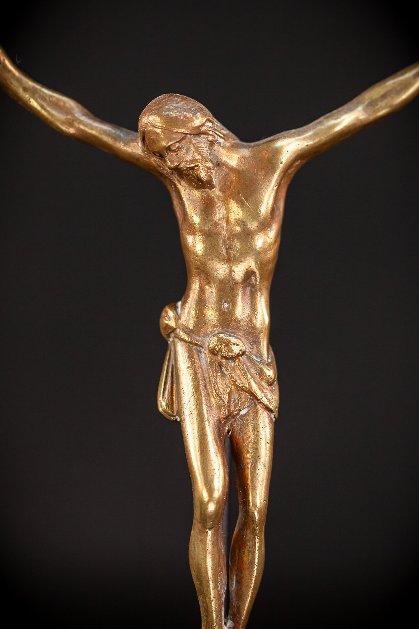 Corpus Christi Bronze | Antique 1700s | 4.9" / 12.5 cm