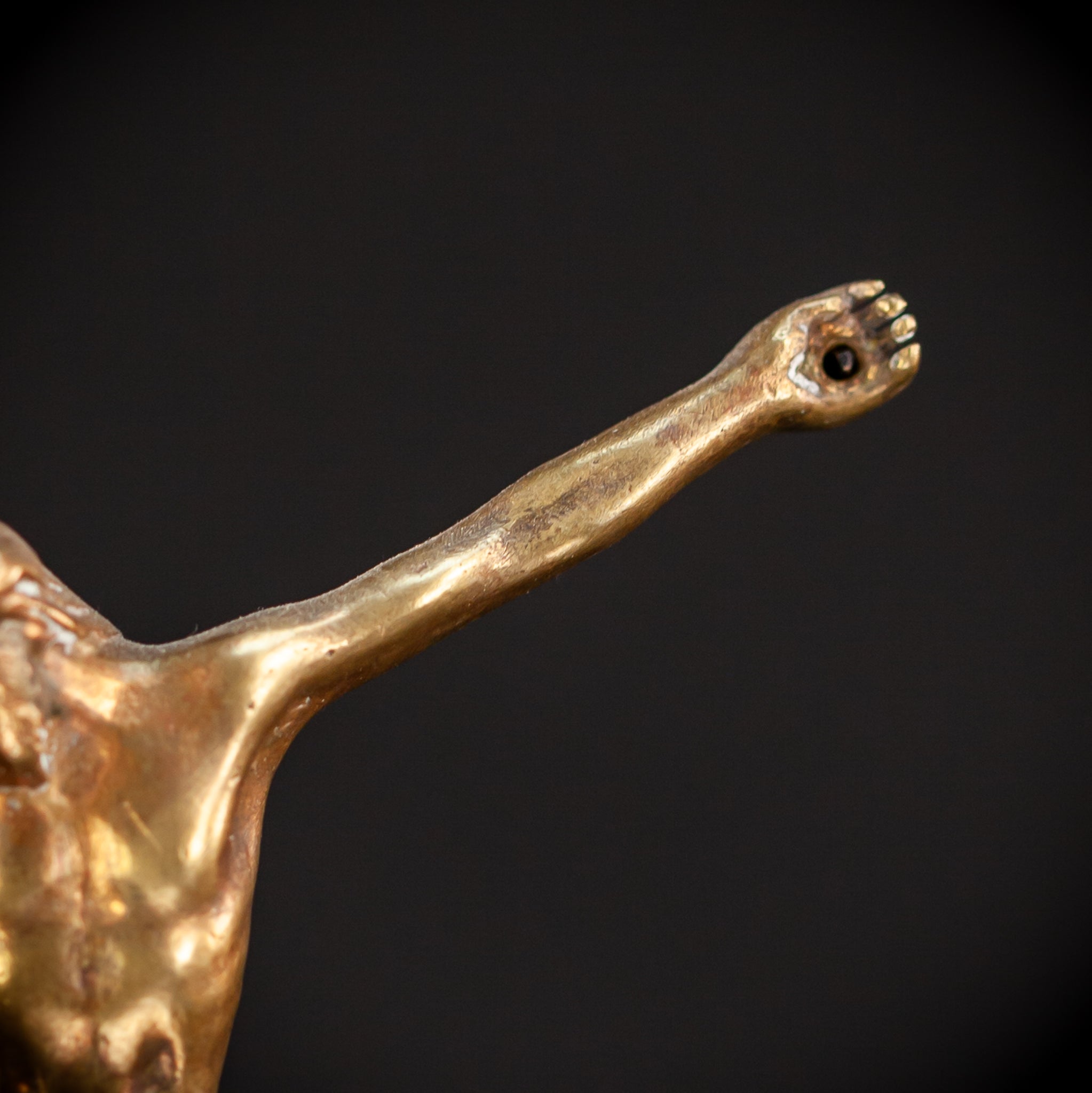 Corpus Christi Bronze | Antique 1700s | 4.9" / 12.5 cm