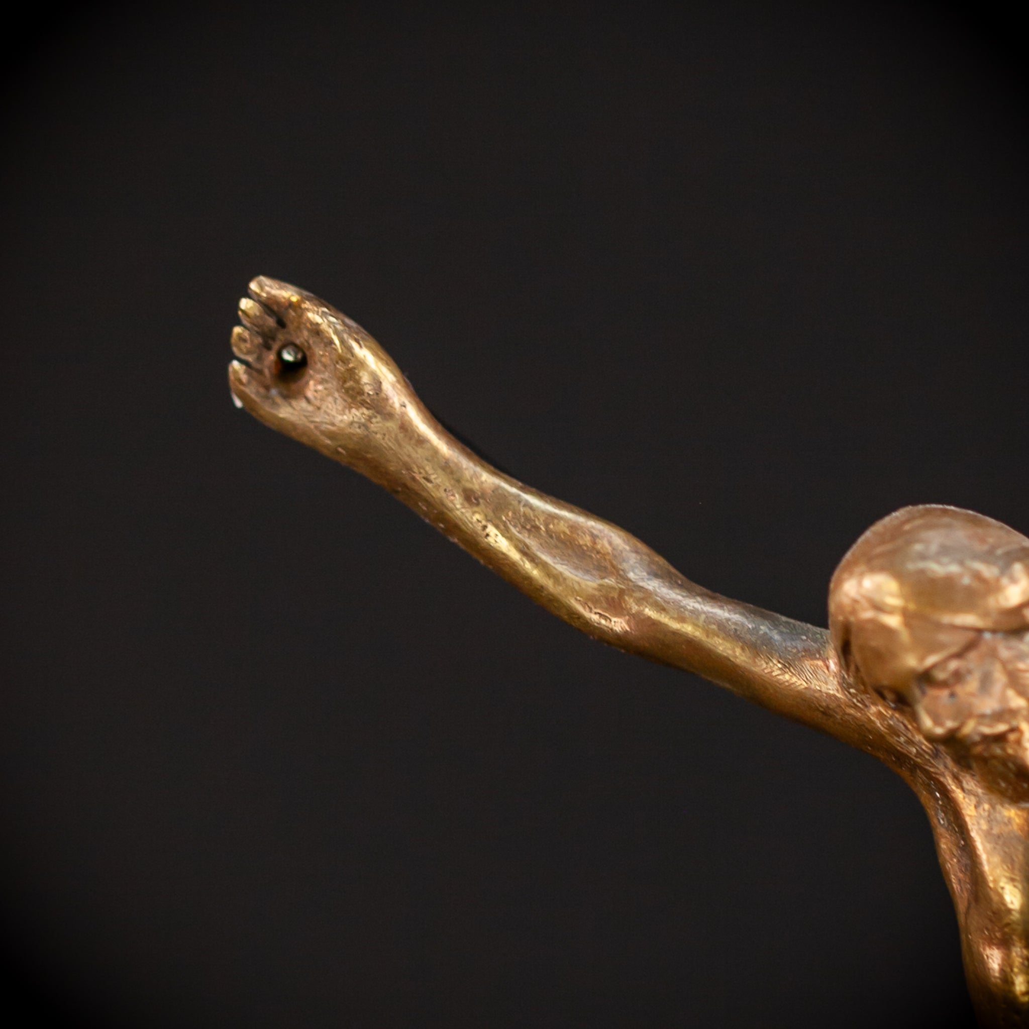 Corpus Christi Bronze | Antique 1700s | 4.9" / 12.5 cm