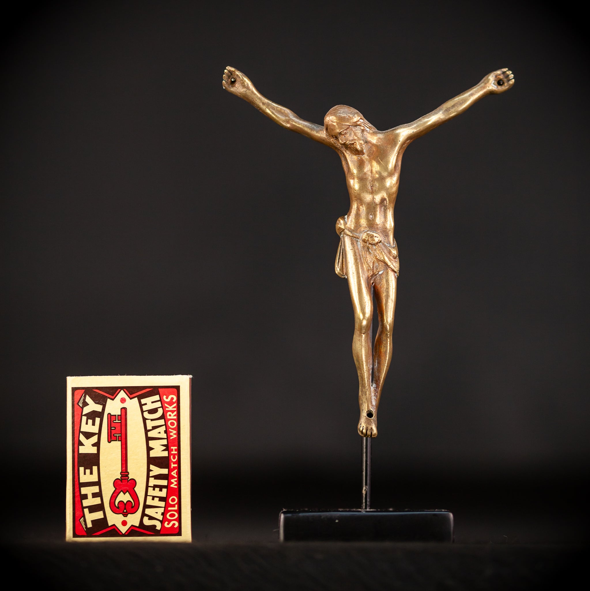 Corpus Christi Bronze | Antique 1700s | 4.9" / 12.5 cm