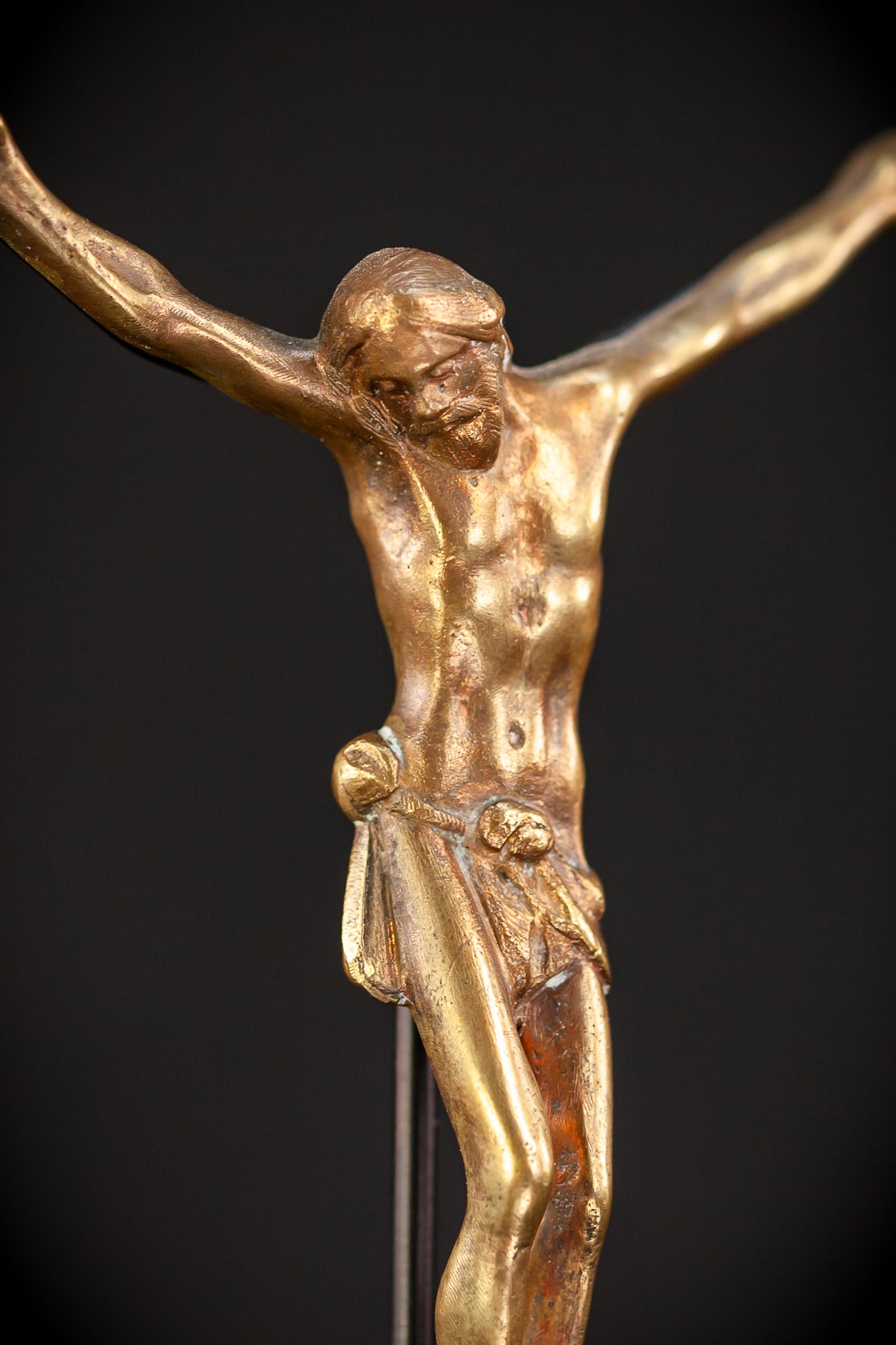 Corpus Christi Bronze | Antique 1700s | 4.9" / 12.5 cm
