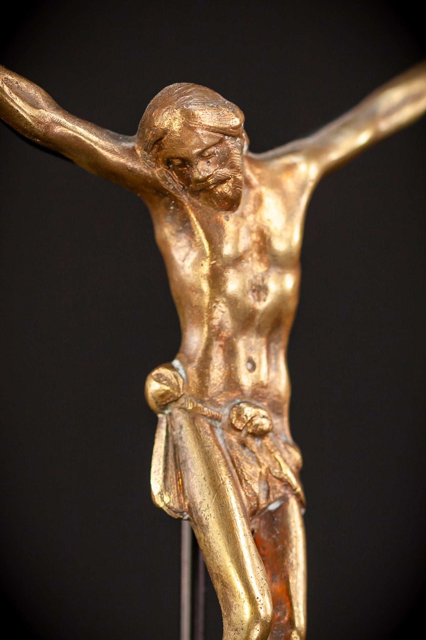 Corpus Christi Bronze | Antique 1700s | 4.9" / 12.5 cm
