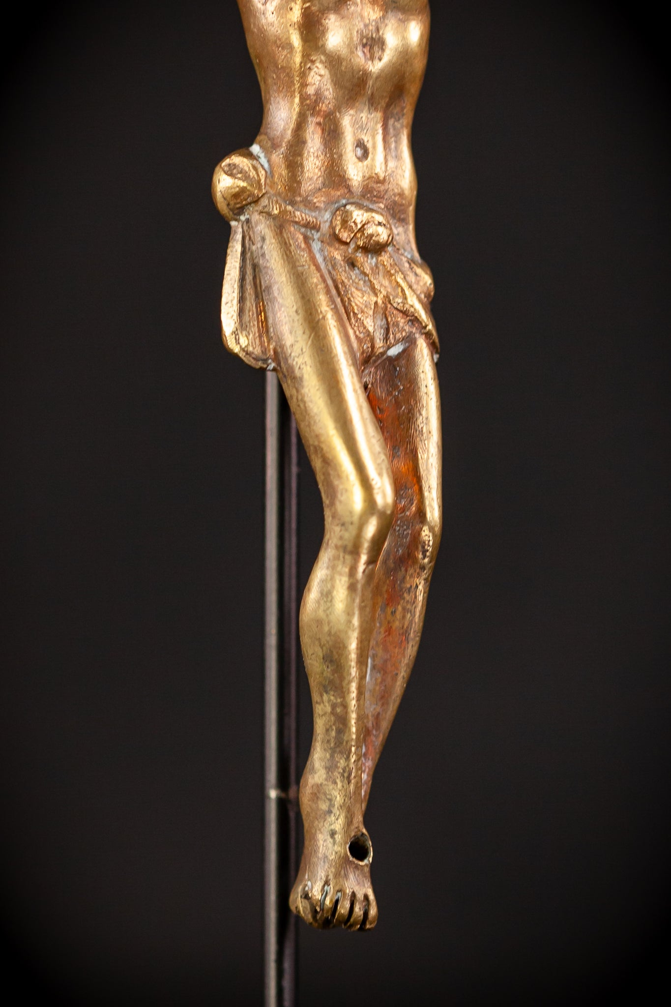 Corpus Christi Bronze | Antique 1700s | 4.9" / 12.5 cm