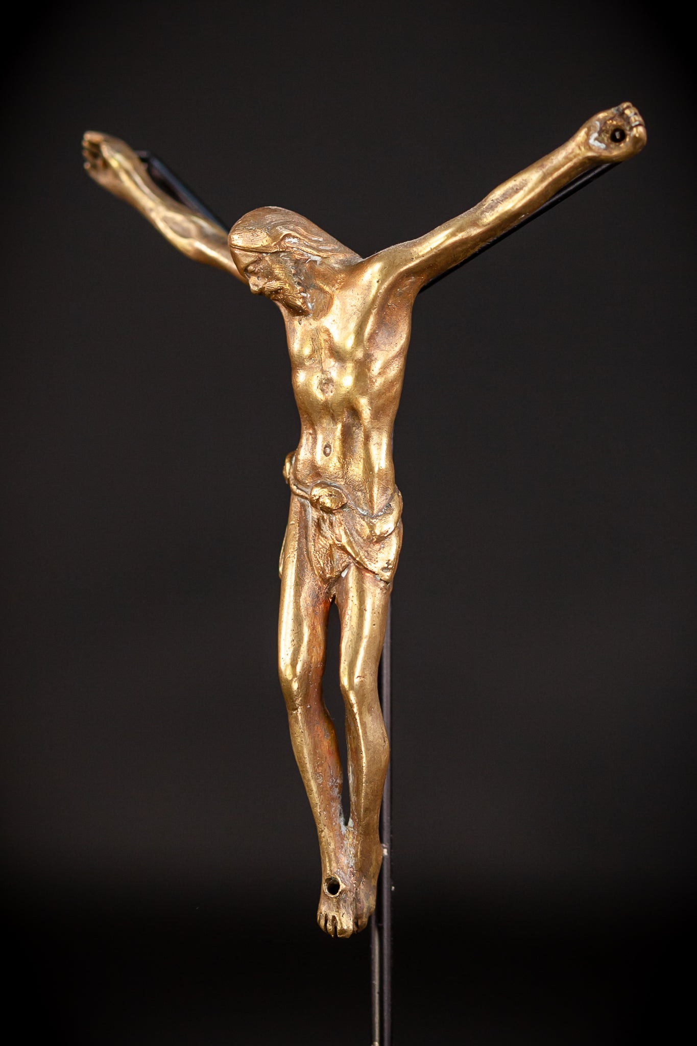 Corpus Christi Bronze | Antique 1700s | 4.9" / 12.5 cm
