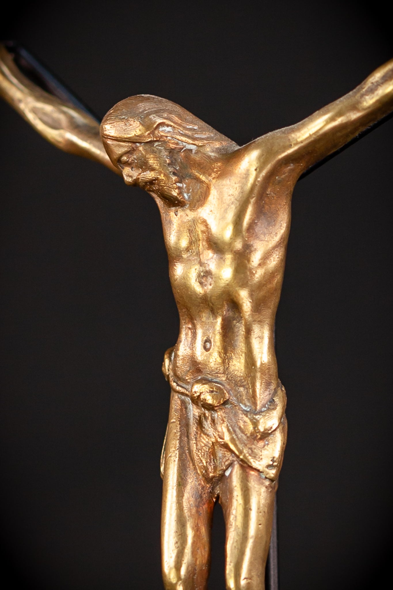 Corpus Christi Bronze | Antique 1700s | 4.9" / 12.5 cm