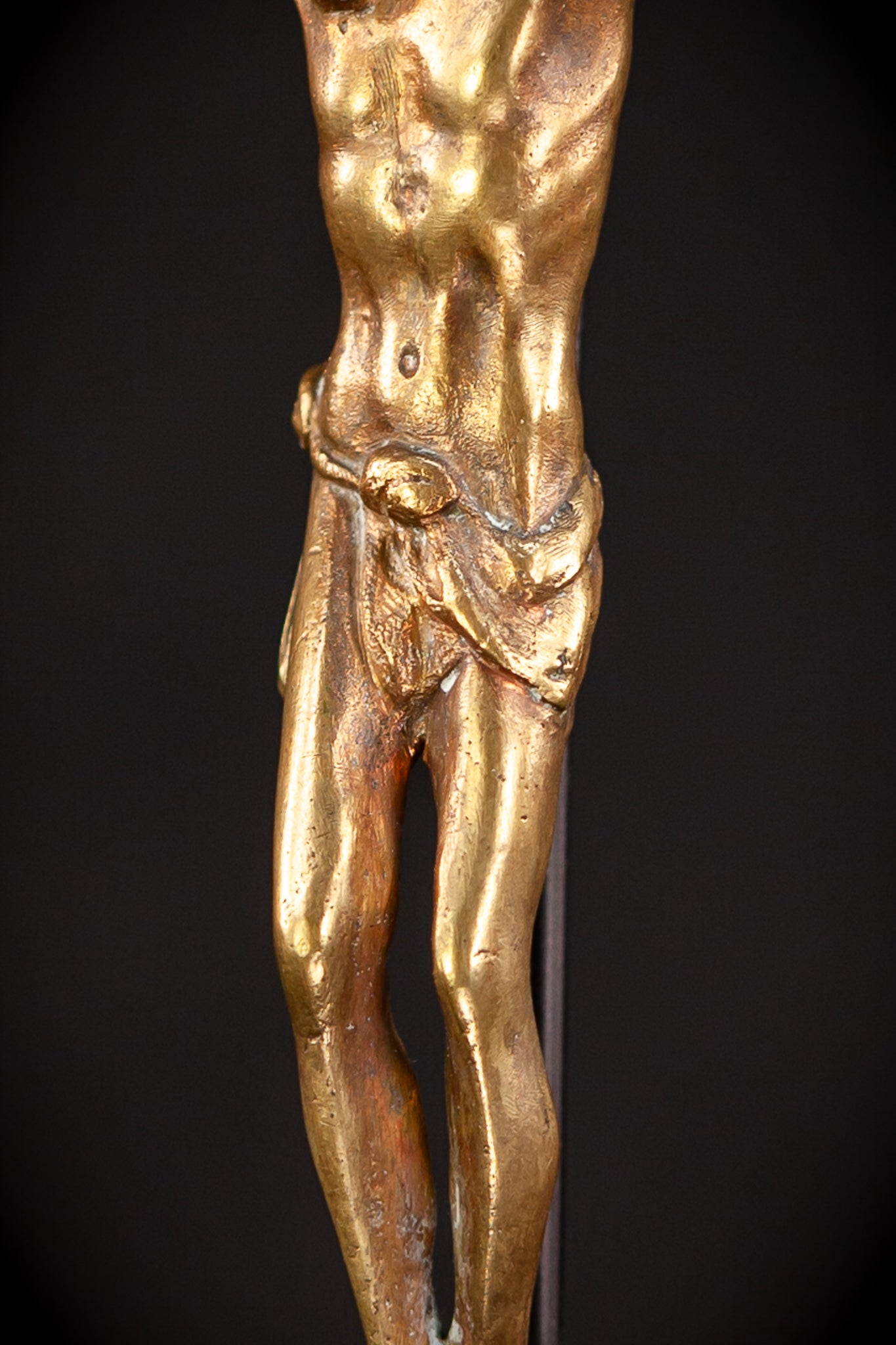 Corpus Christi Bronze | Antique 1700s | 4.9" / 12.5 cm
