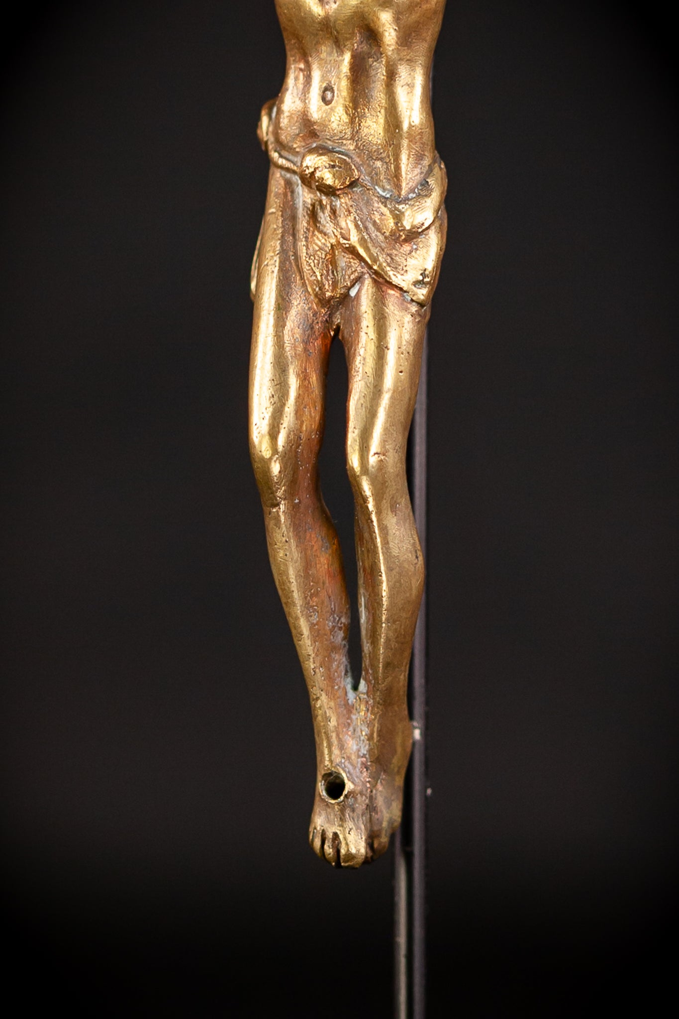 Corpus Christi Bronze | Antique 1700s | 4.9" / 12.5 cm