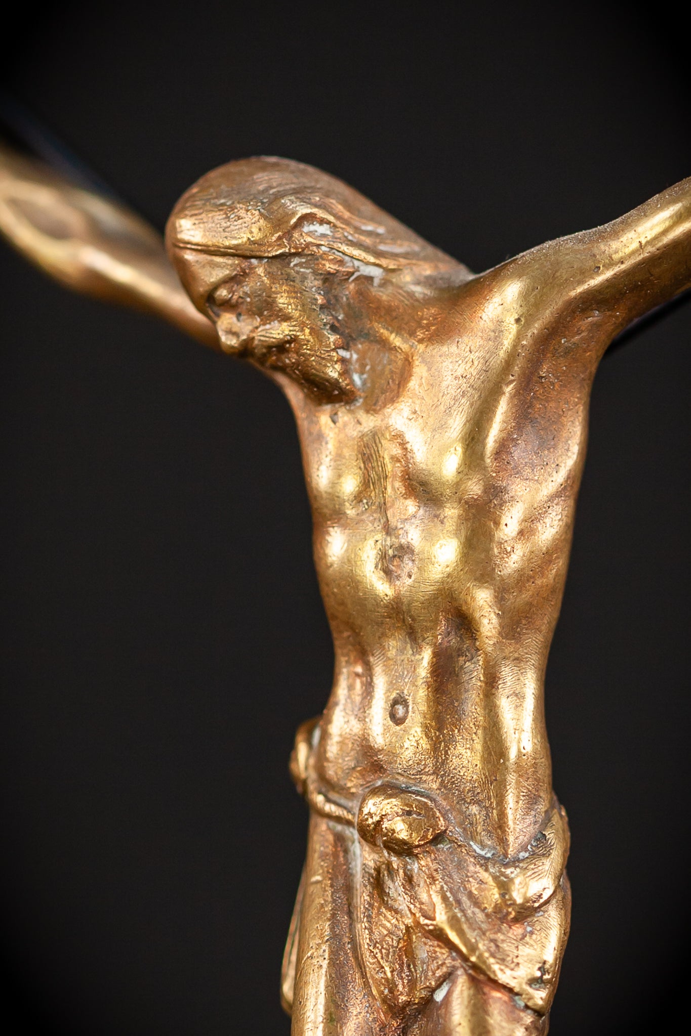 Corpus Christi Bronze | Antique 1700s | 4.9" / 12.5 cm