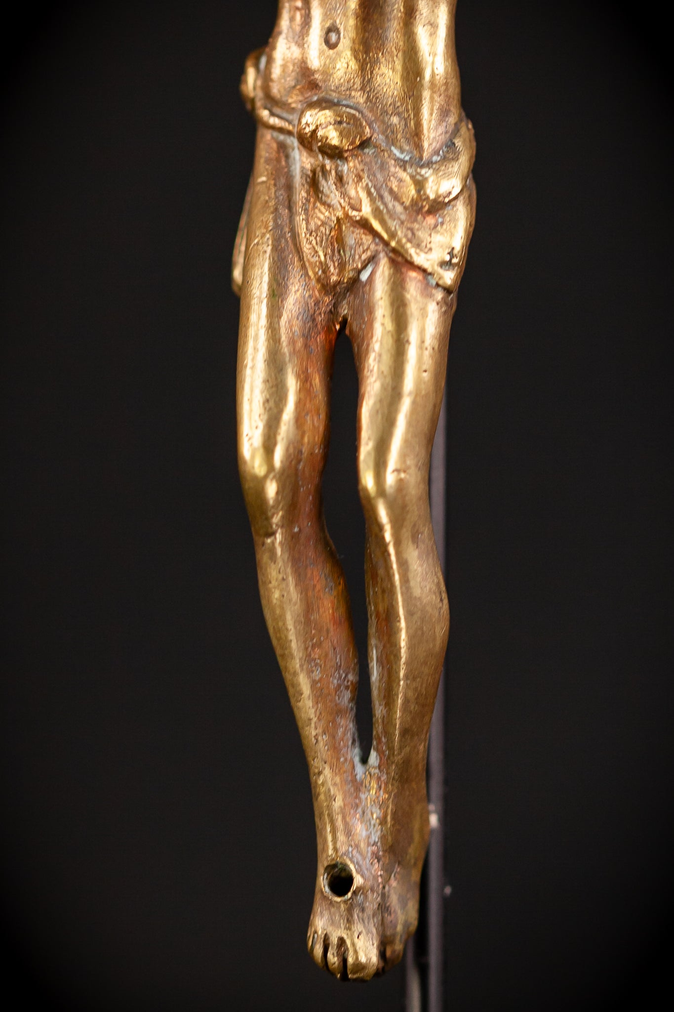 Corpus Christi Bronze | Antique 1700s | 4.9" / 12.5 cm