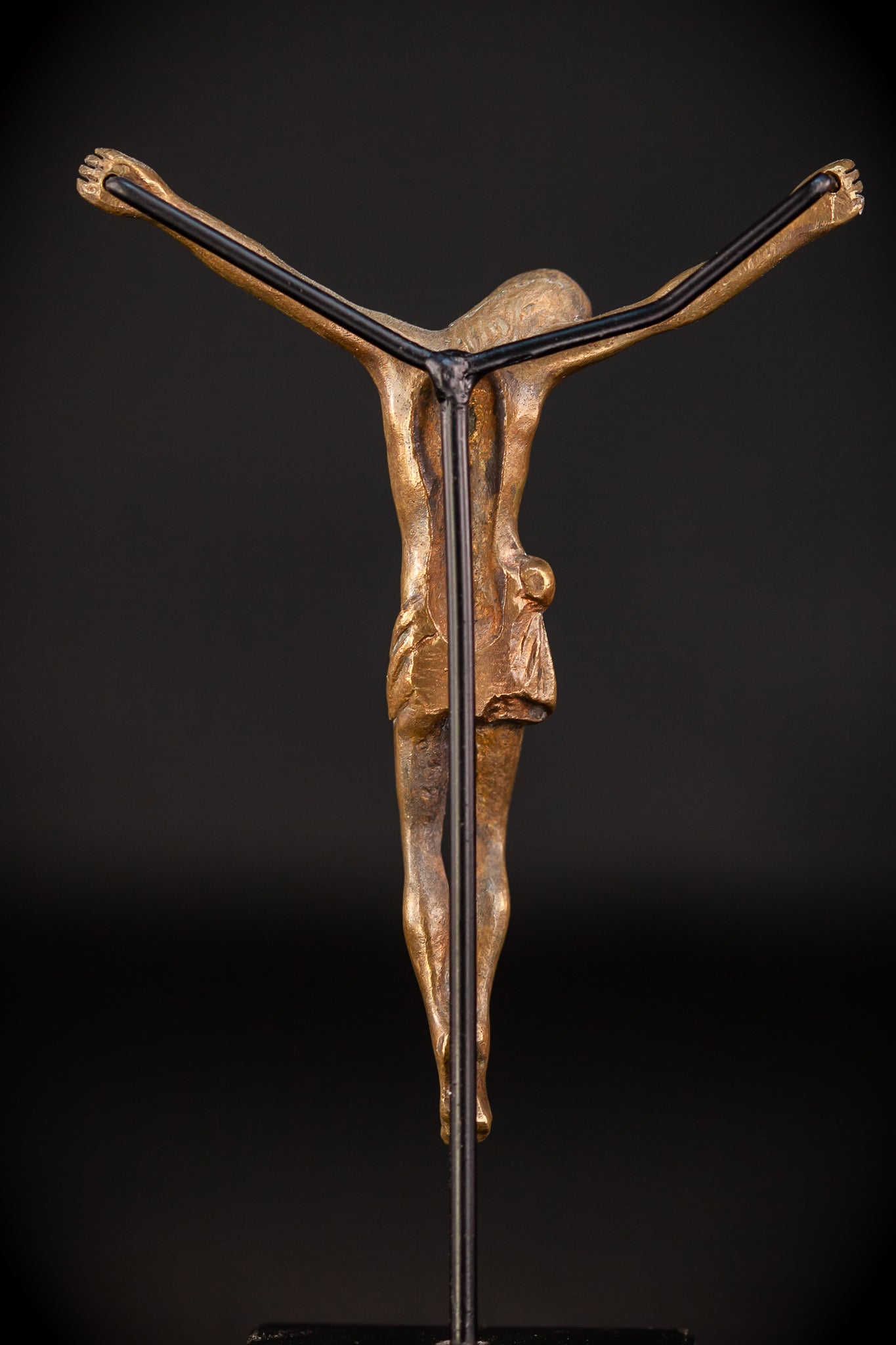 Corpus Christi Bronze | Antique 1700s | 4.9" / 12.5 cm
