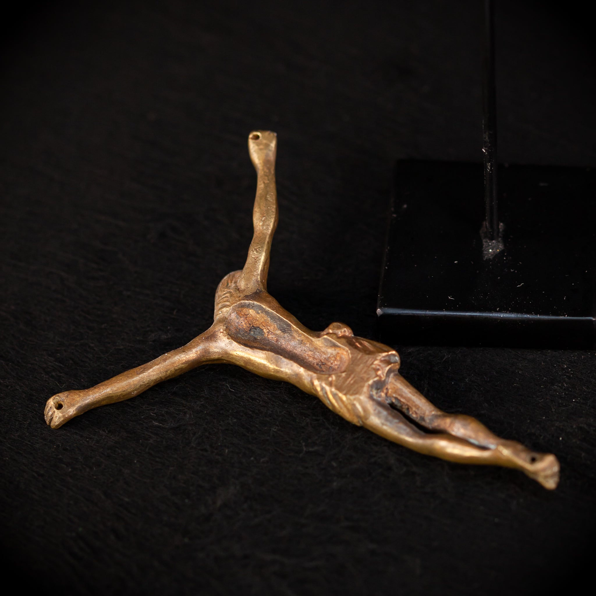 Corpus Christi Bronze | Antique 1700s | 4.9" / 12.5 cm