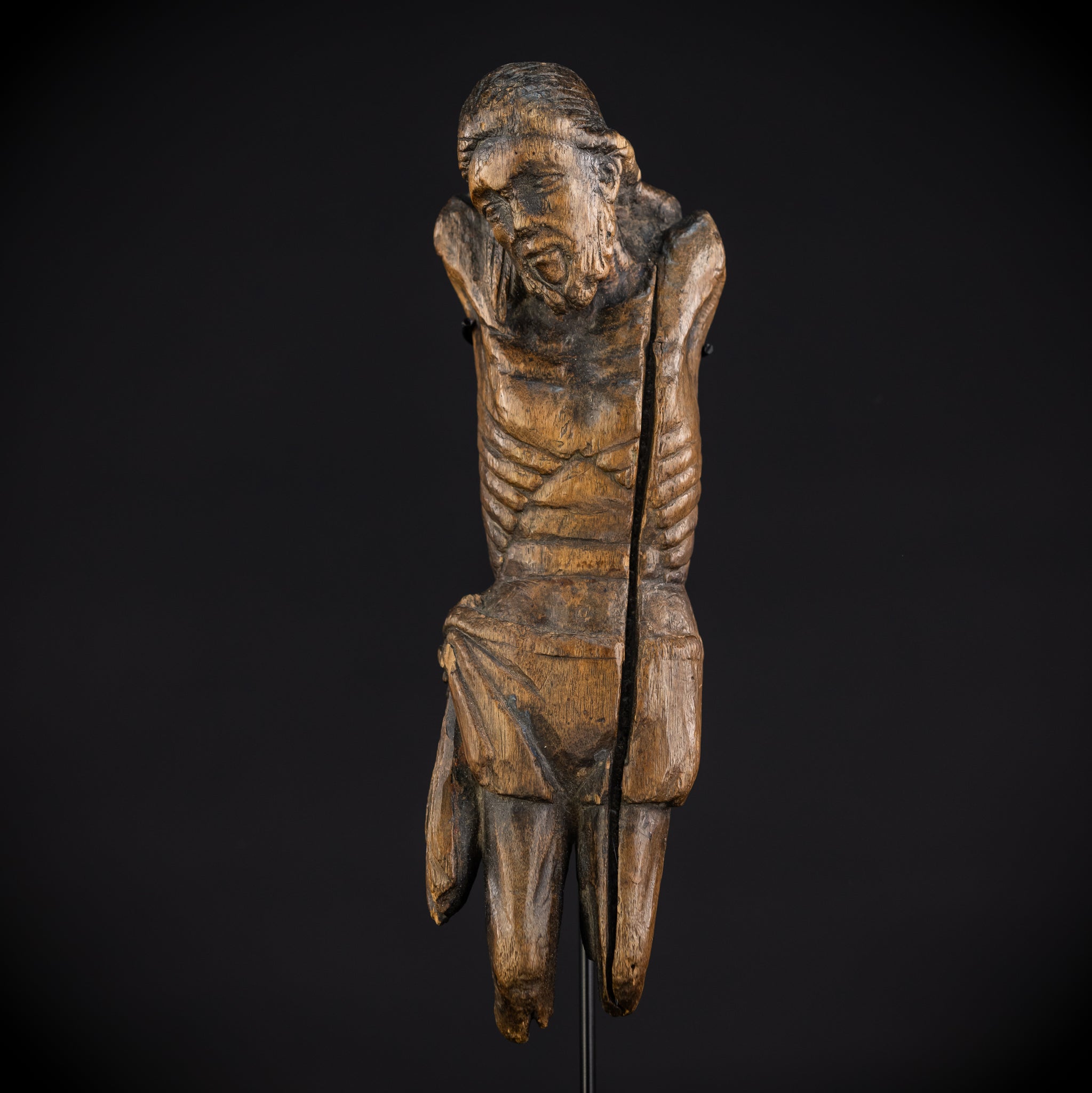 Corpus Christi Sculpture | 1400s Antique | 10.2" / 26 cm