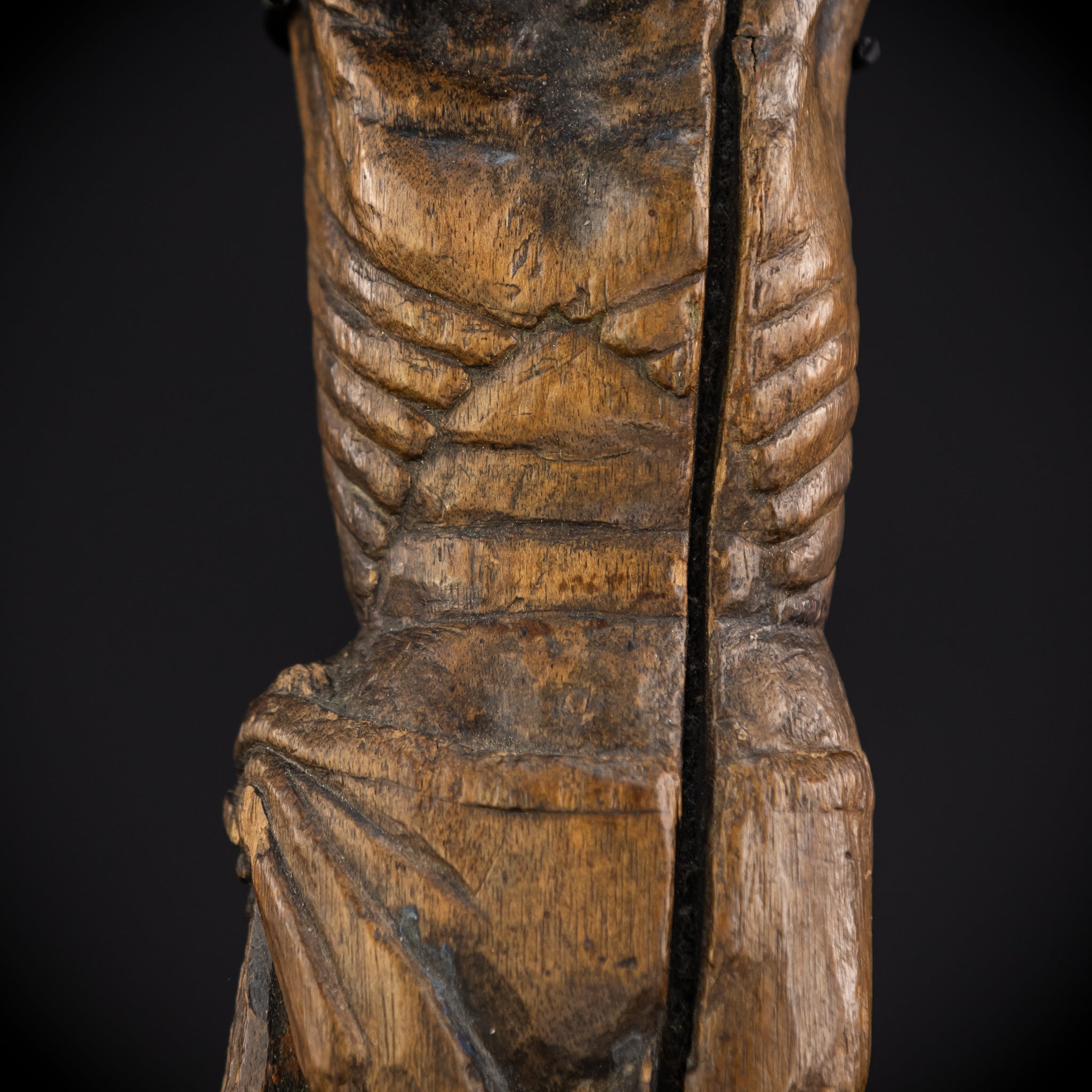 Corpus Christi Sculpture | 1400s Antique | 10.2" / 26 cm