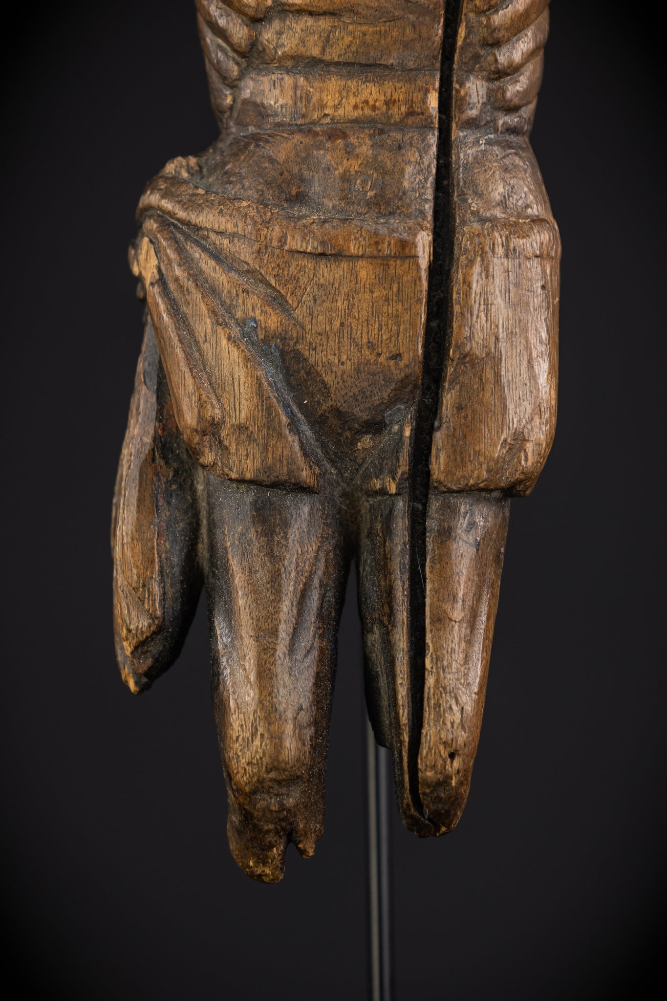 Corpus Christi Sculpture | 1400s Antique | 10.2" / 26 cm