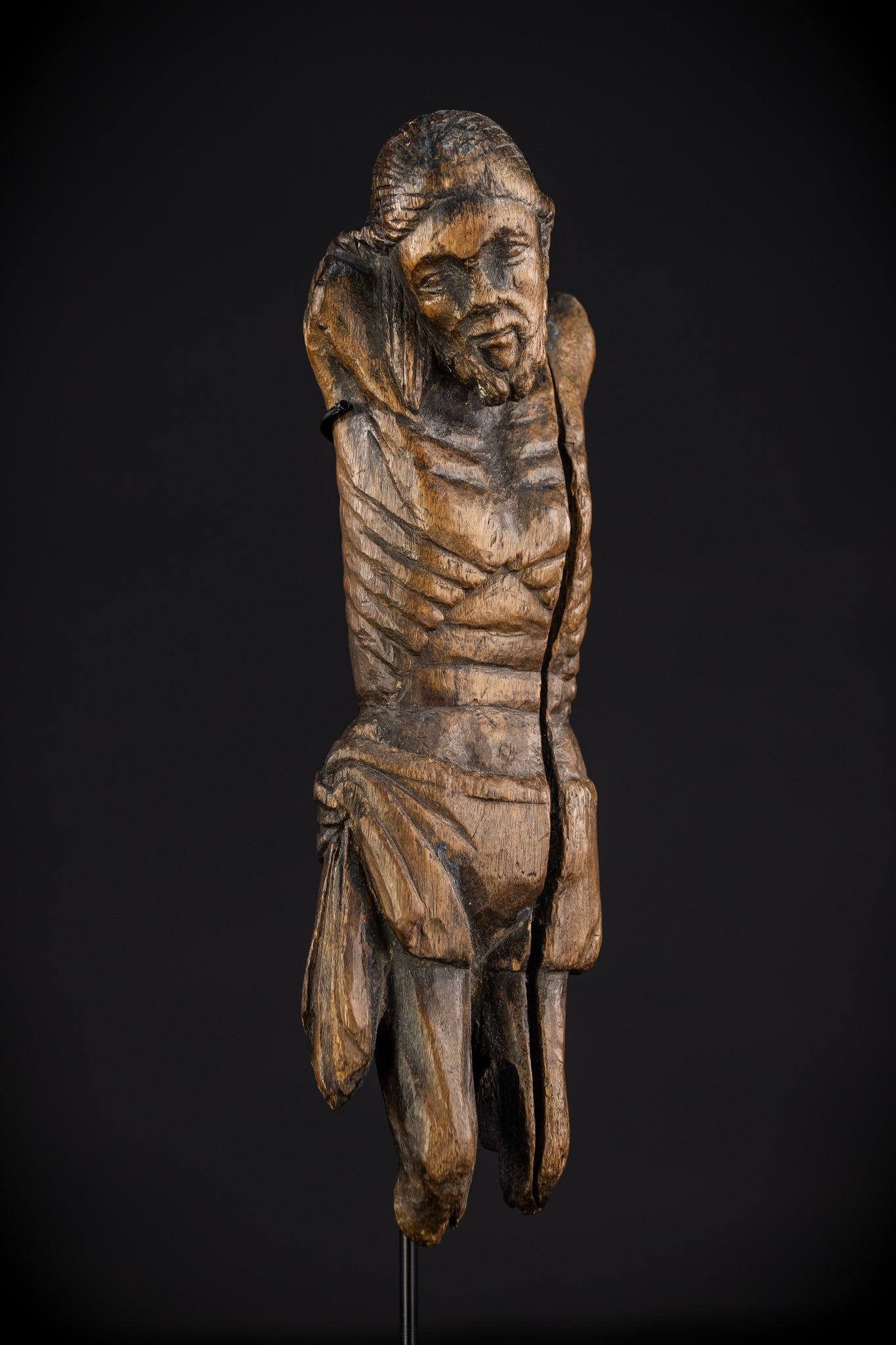 Corpus Christi Sculpture | 1400s Antique | 10.2" / 26 cm