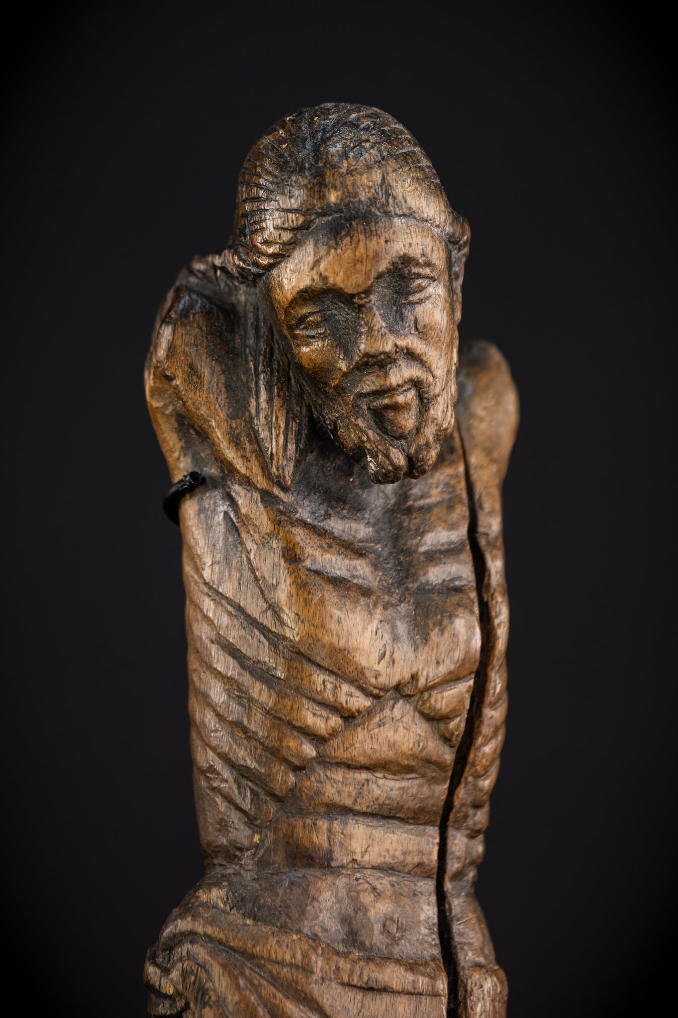 Corpus Christi Sculpture | 1400s Antique | 10.2" / 26 cm