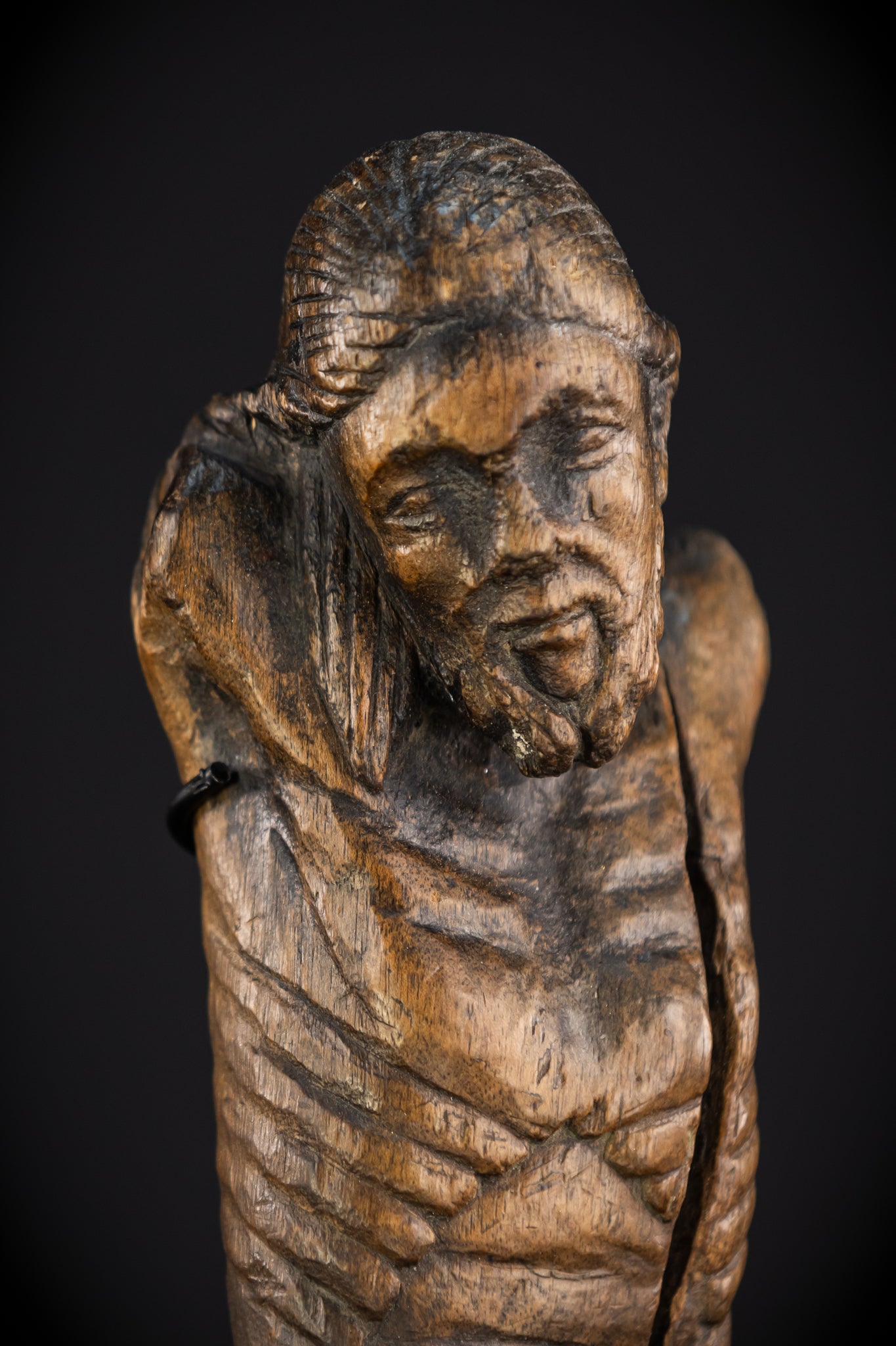 Corpus Christi Sculpture | 1400s Antique | 10.2" / 26 cm