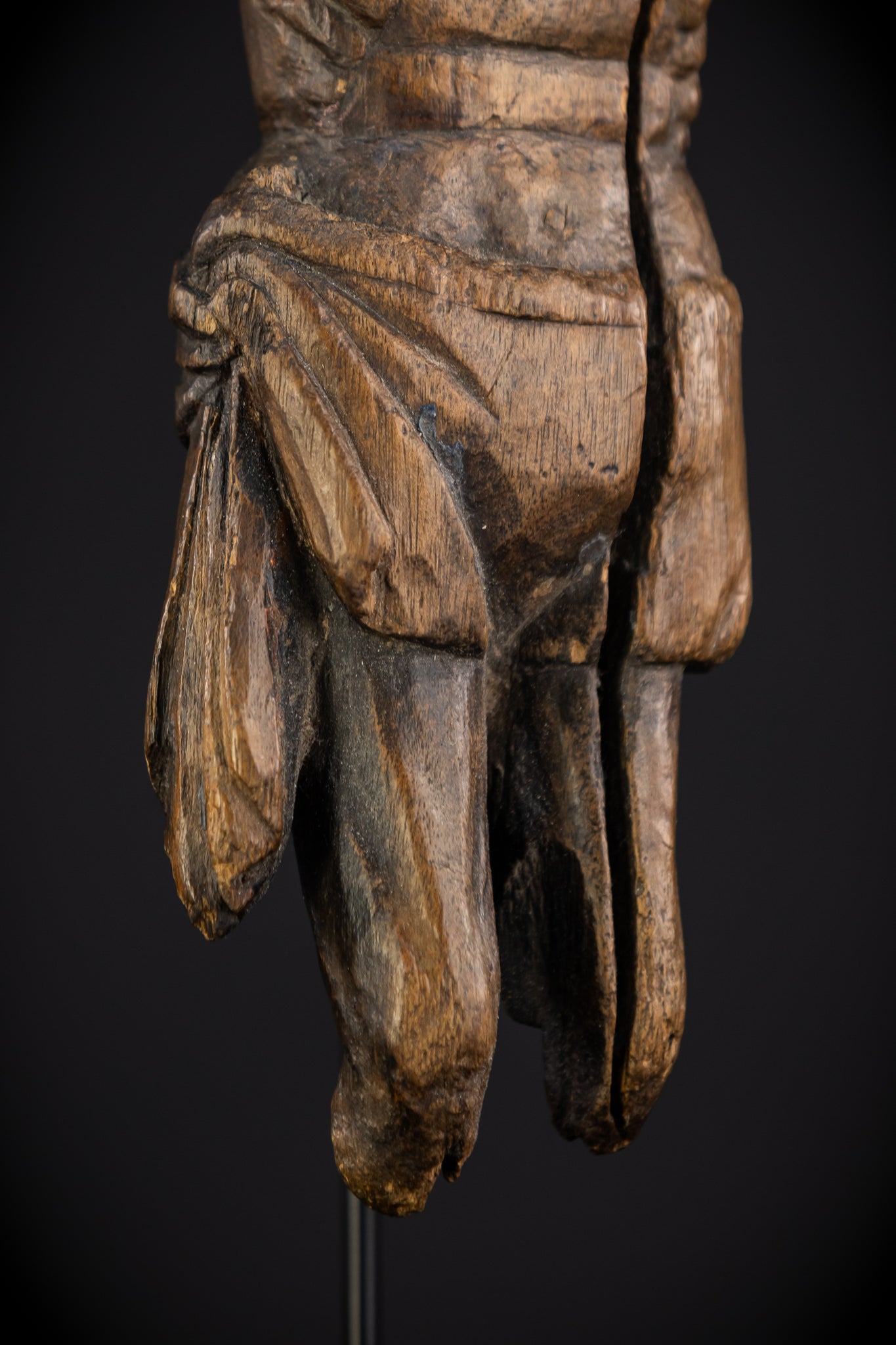 Corpus Christi Sculpture | 1400s Antique | 10.2" / 26 cm