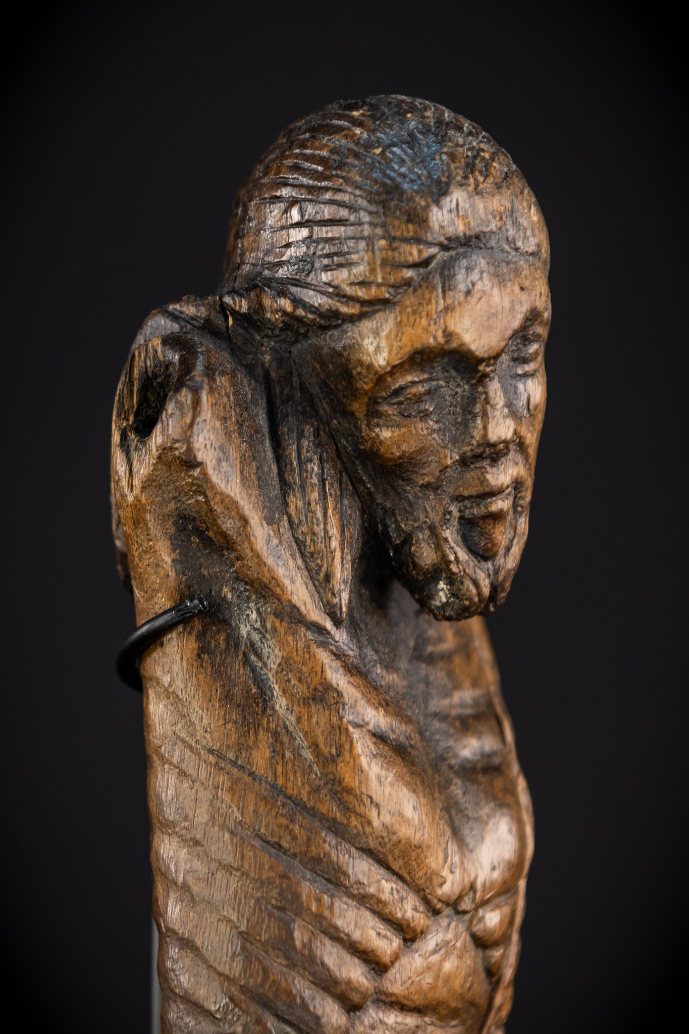 Corpus Christi Sculpture | 1400s Antique | 10.2" / 26 cm