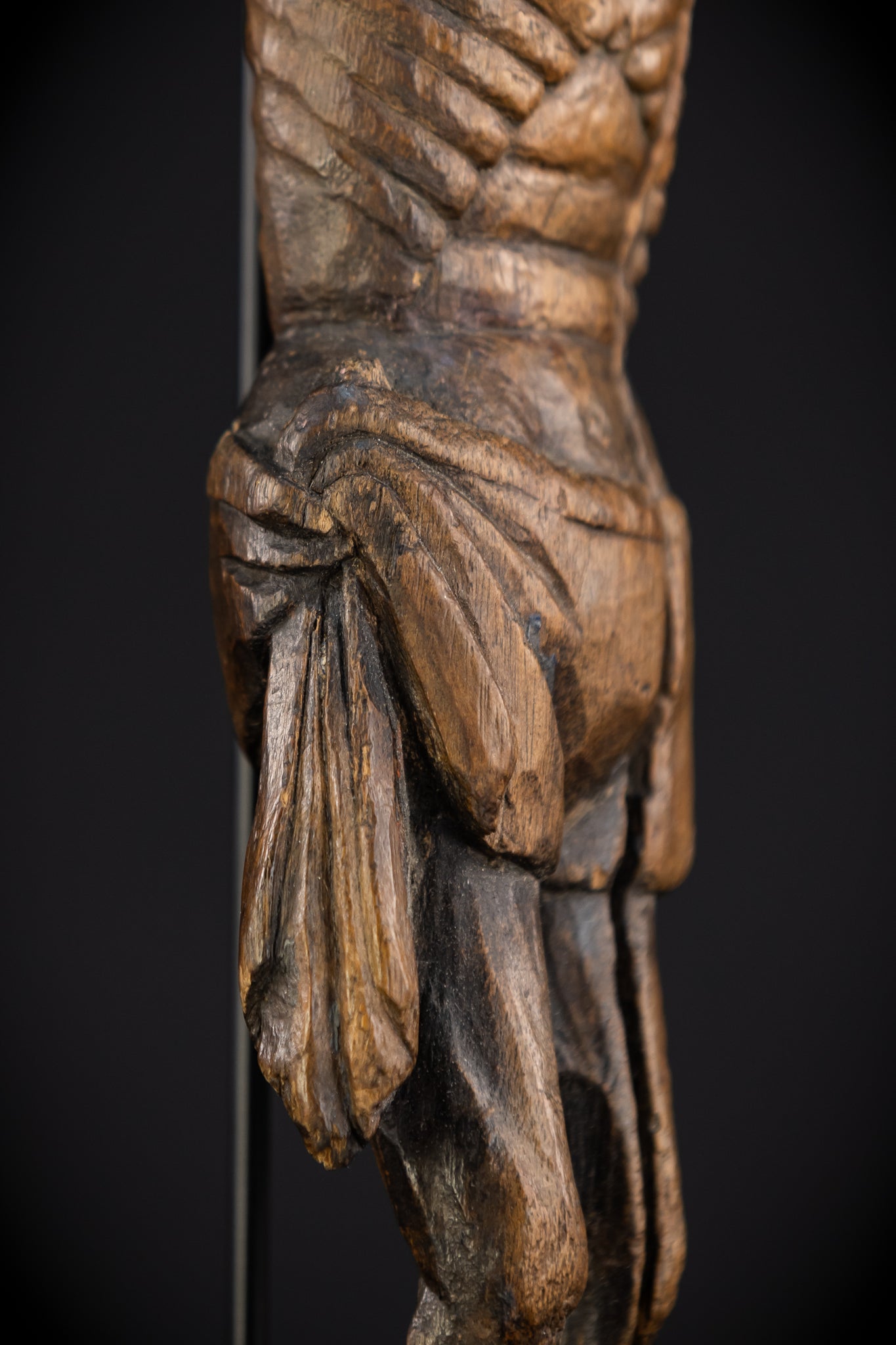 Corpus Christi Sculpture | 1400s Antique | 10.2" / 26 cm