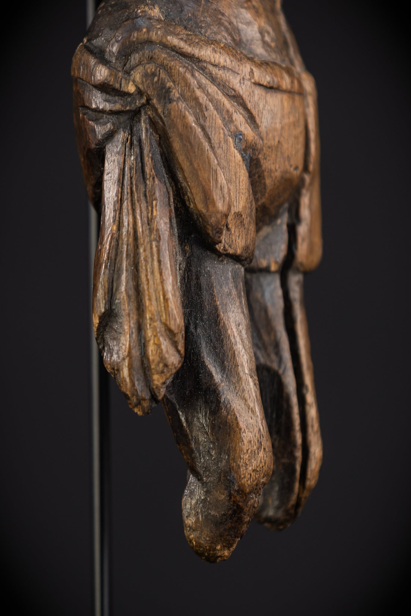 Corpus Christi Sculpture | 1400s Antique | 10.2" / 26 cm
