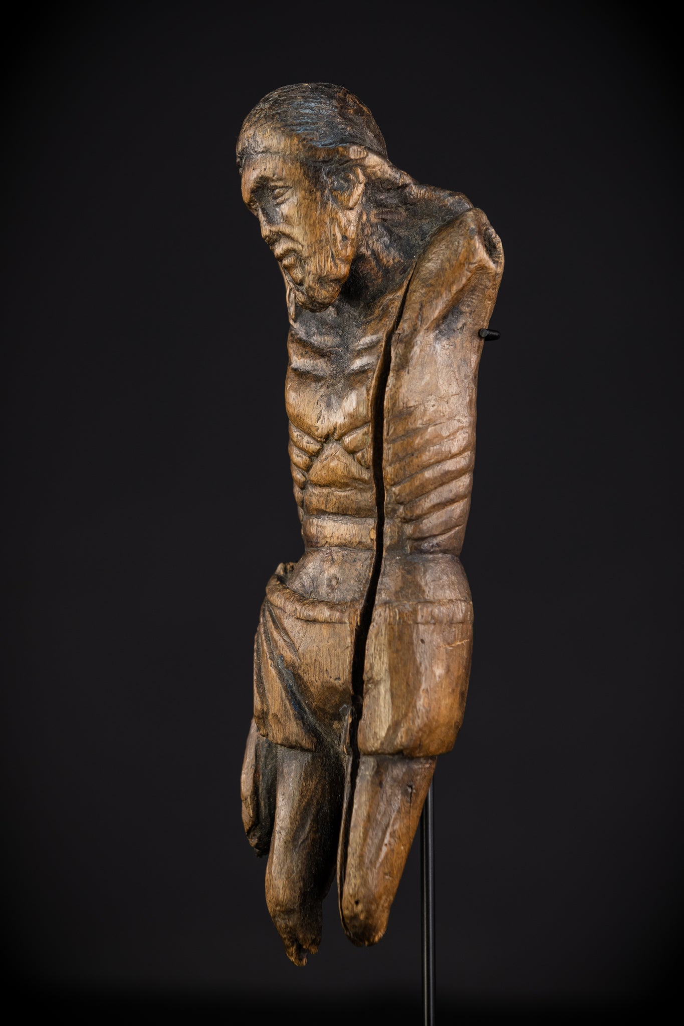 Corpus Christi Sculpture | 1400s Antique | 10.2" / 26 cm