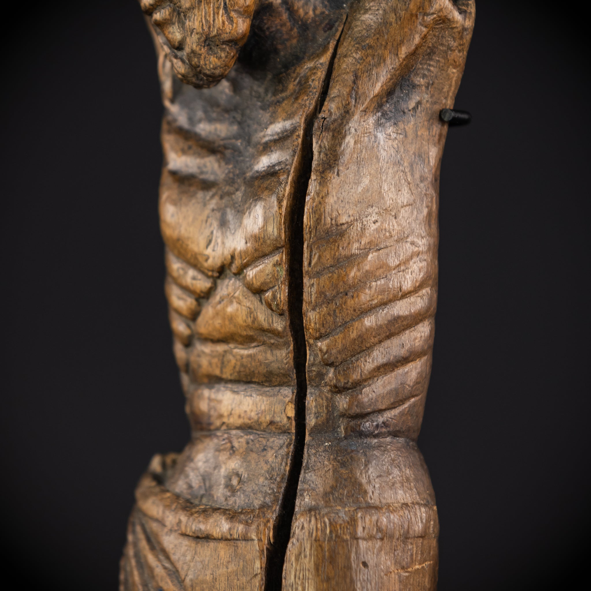 Corpus Christi Sculpture | 1400s Antique | 10.2" / 26 cm