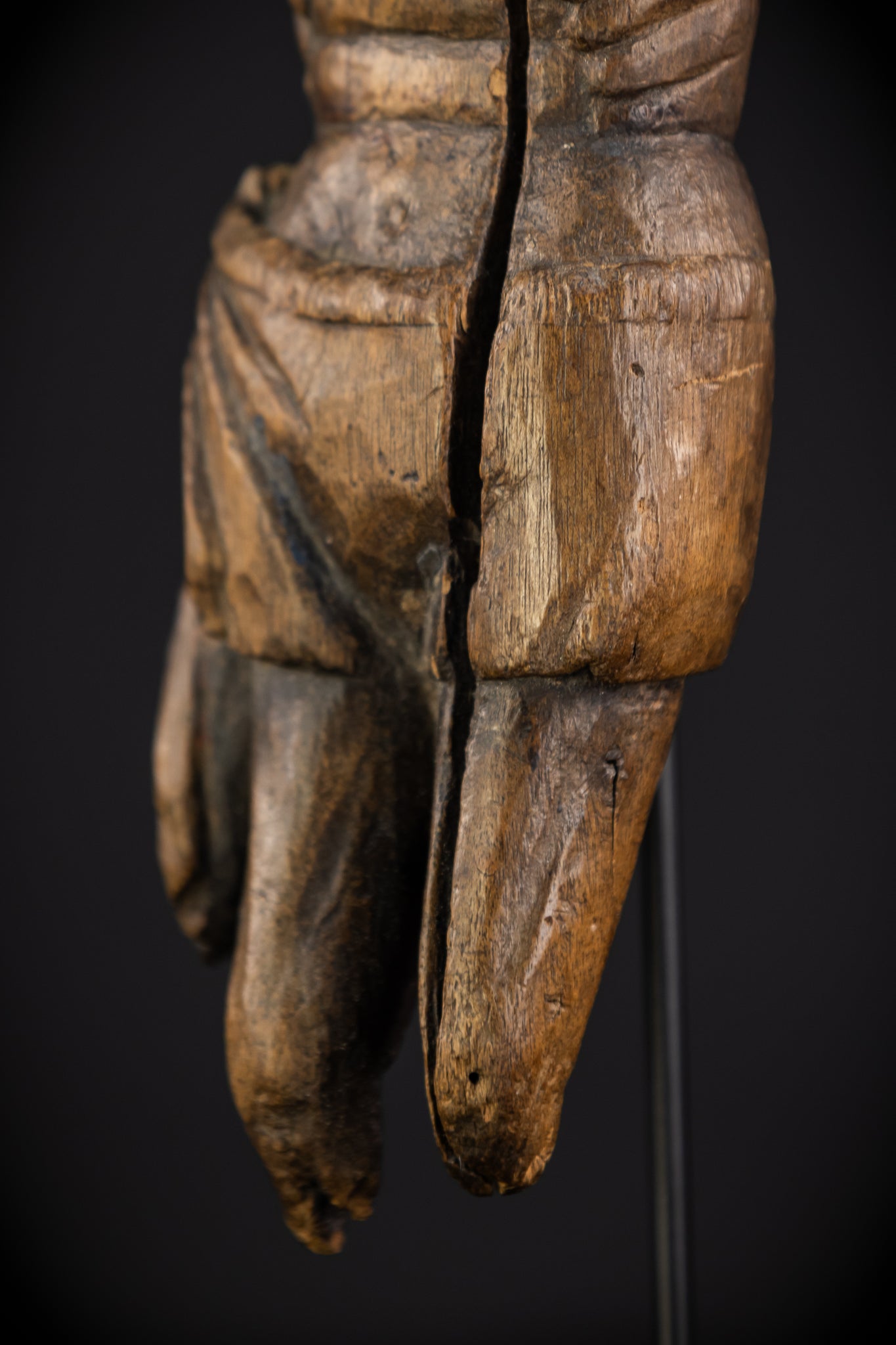 Corpus Christi Sculpture | 1400s Antique | 10.2" / 26 cm