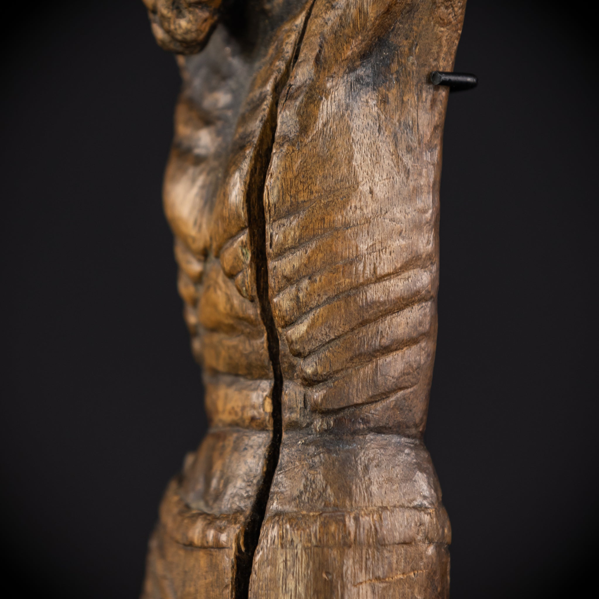 Corpus Christi Sculpture | 1400s Antique | 10.2" / 26 cm