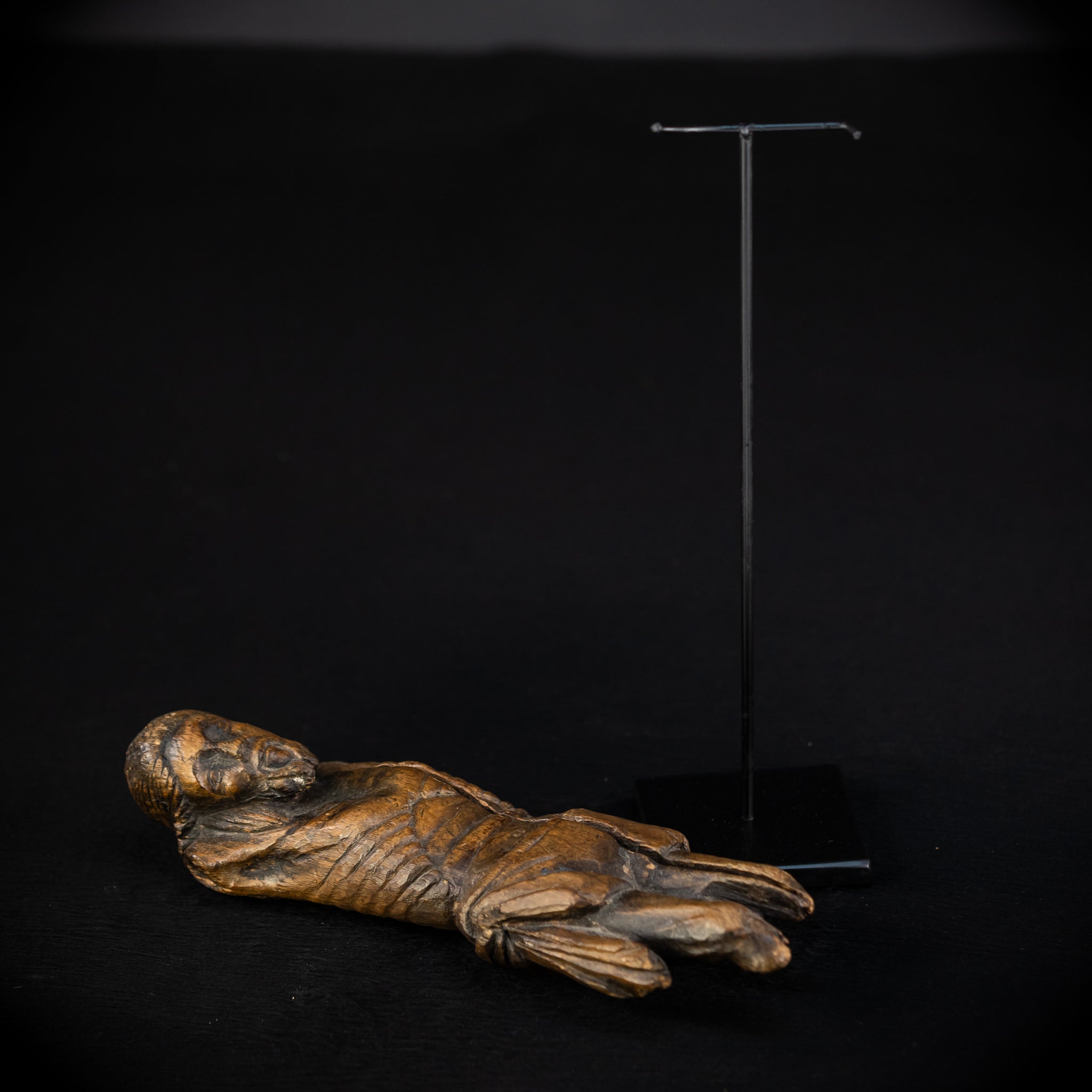 Corpus Christi Sculpture | 1400s Antique | 10.2" / 26 cm