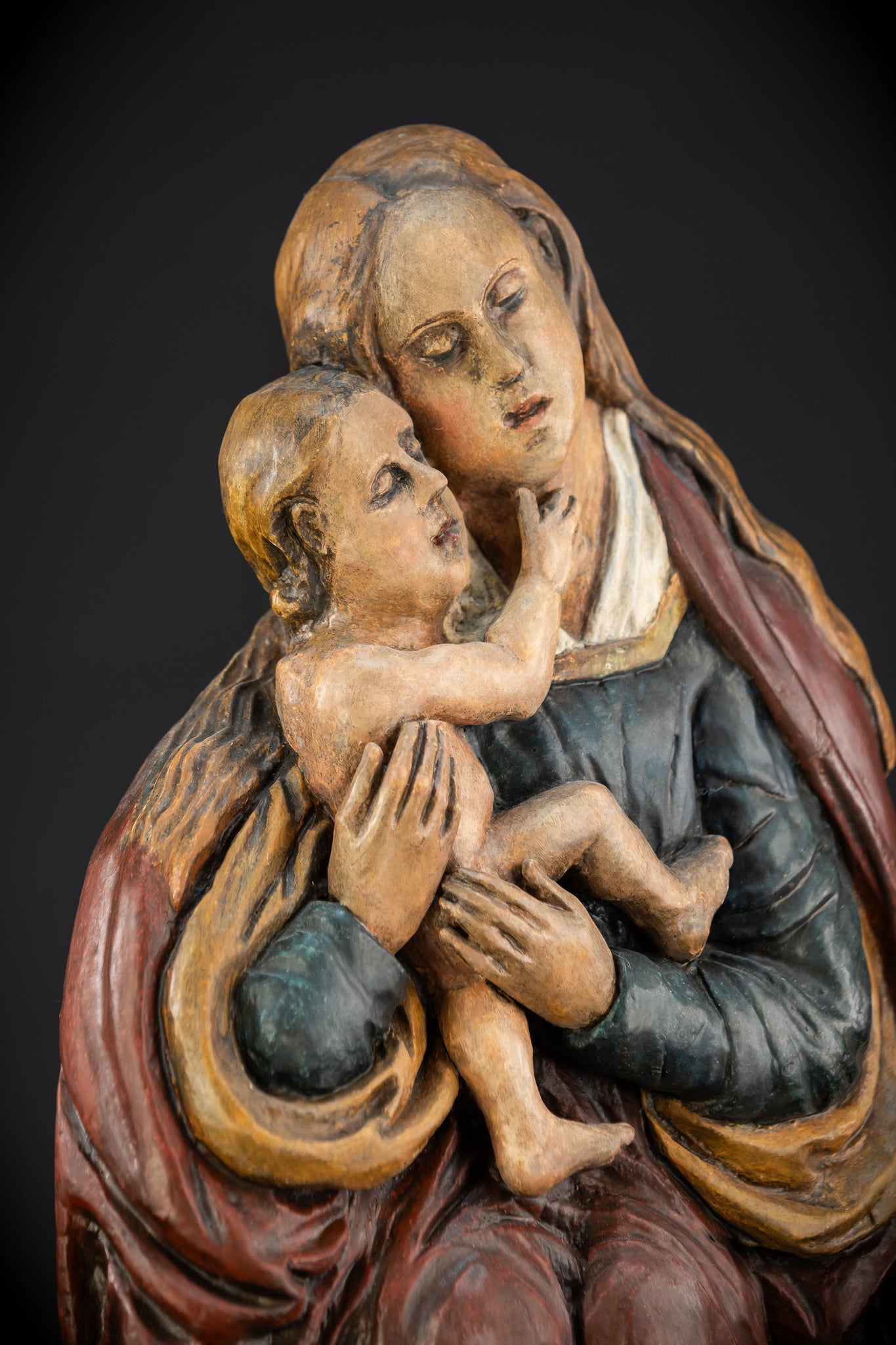 Virgin Mary with Child Jesus | Gothic 1400s