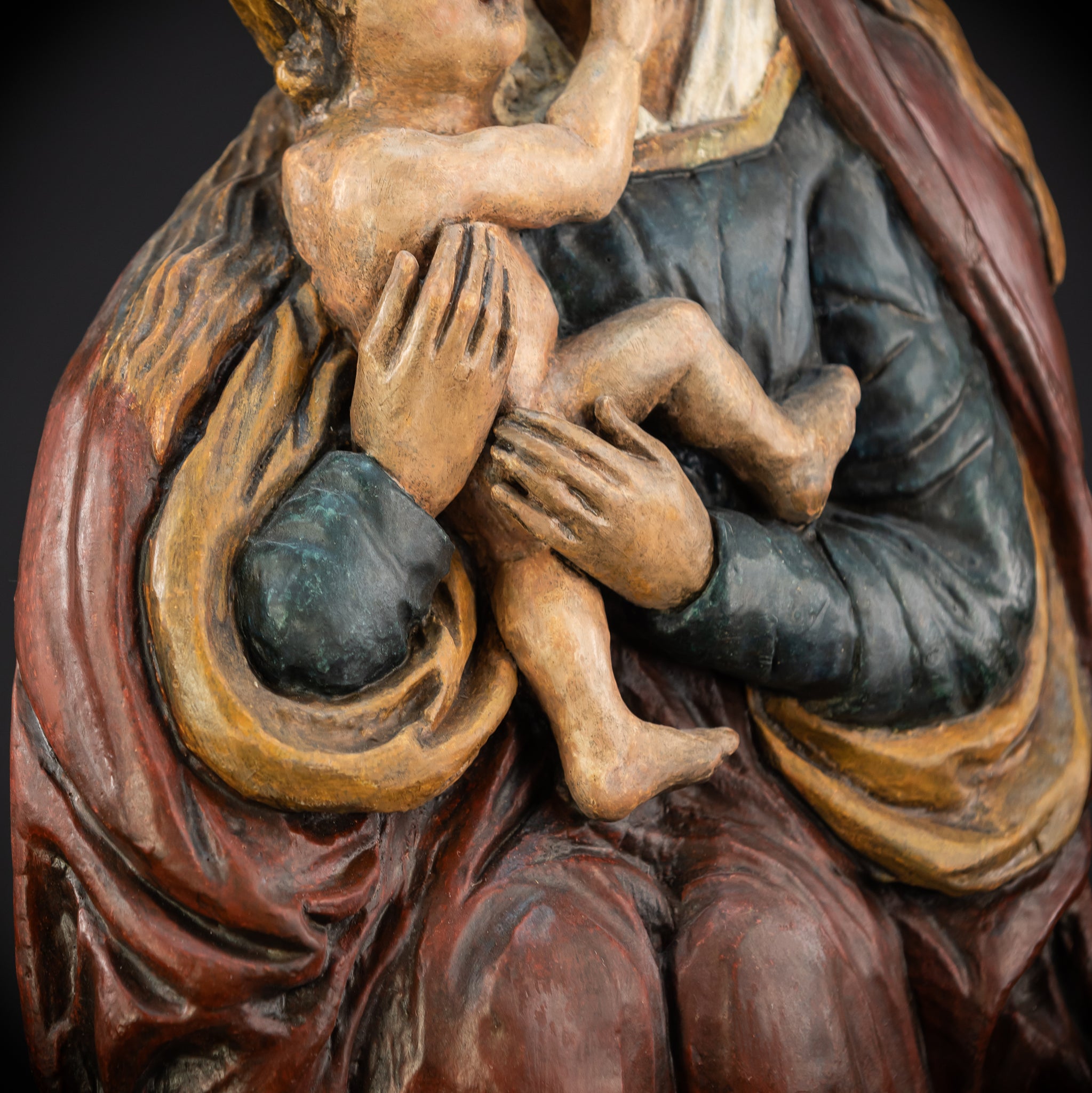 Virgin Mary with Child Jesus | Gothic 1400s