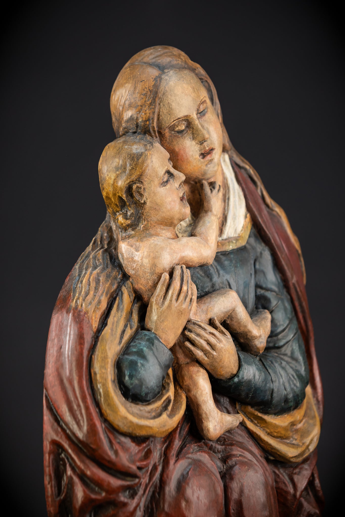 Virgin Mary with Child Jesus | Gothic 1400s