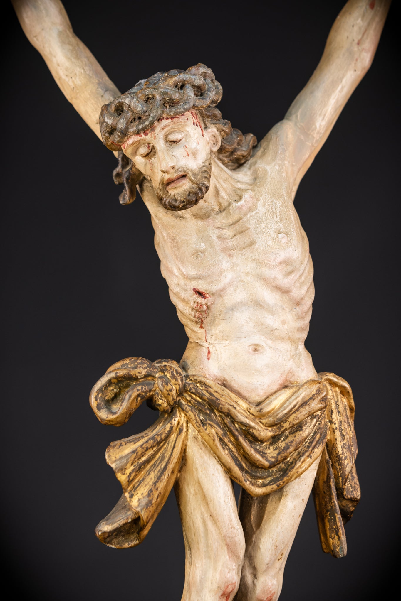 Corpus Christi Wooden | 1700s Antique
