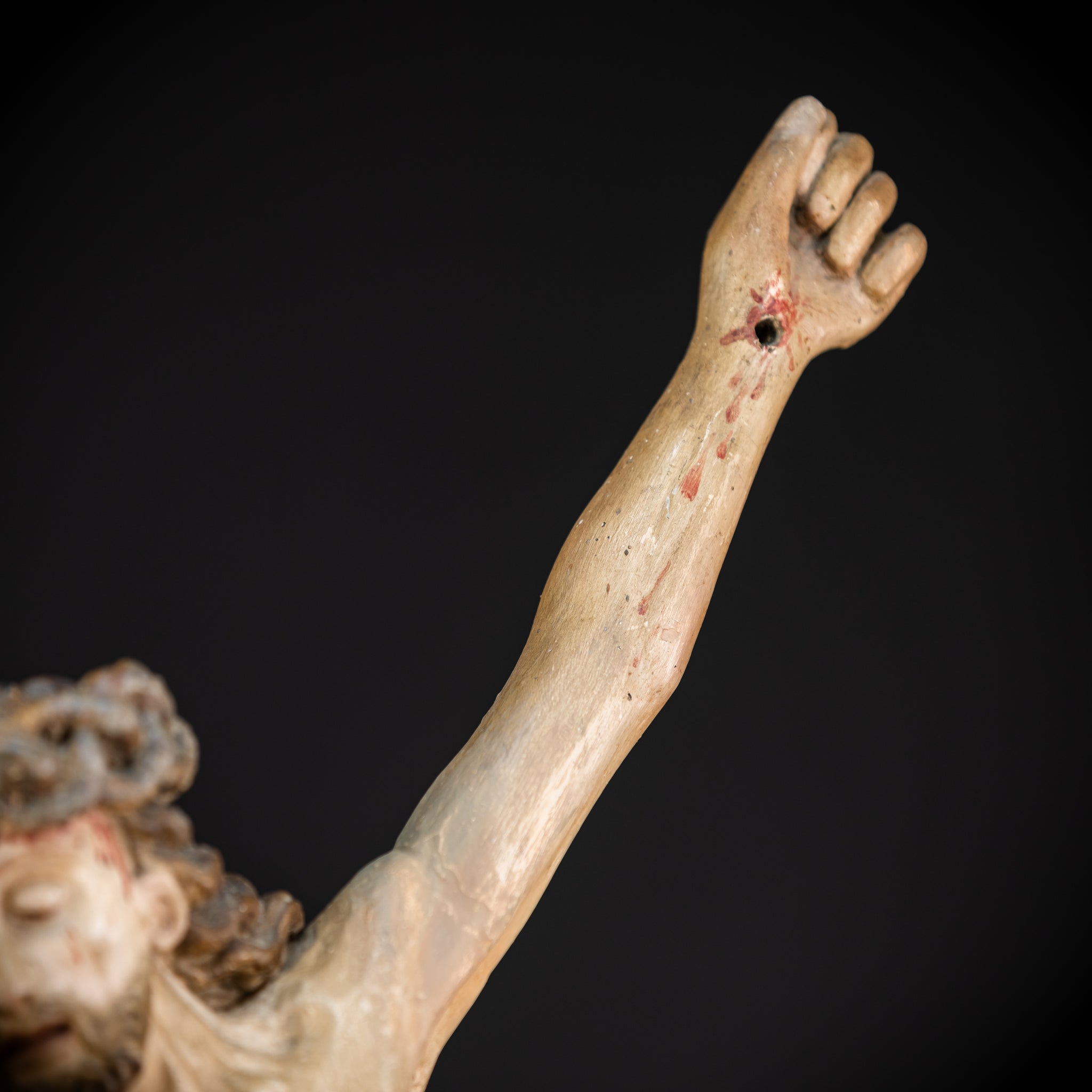 Corpus Christi Wooden | 1700s Antique