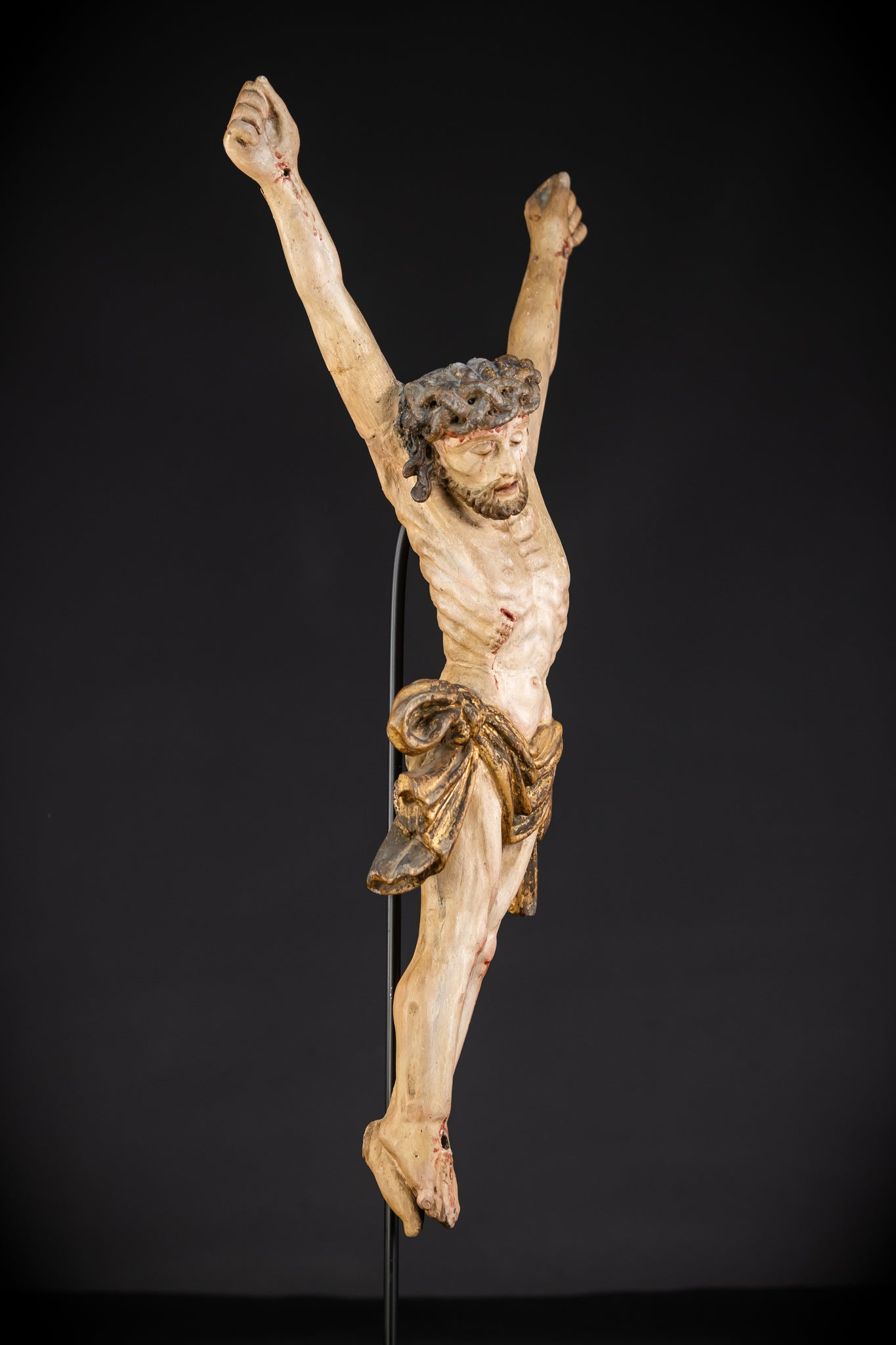 Corpus Christi Wooden | 1700s Antique