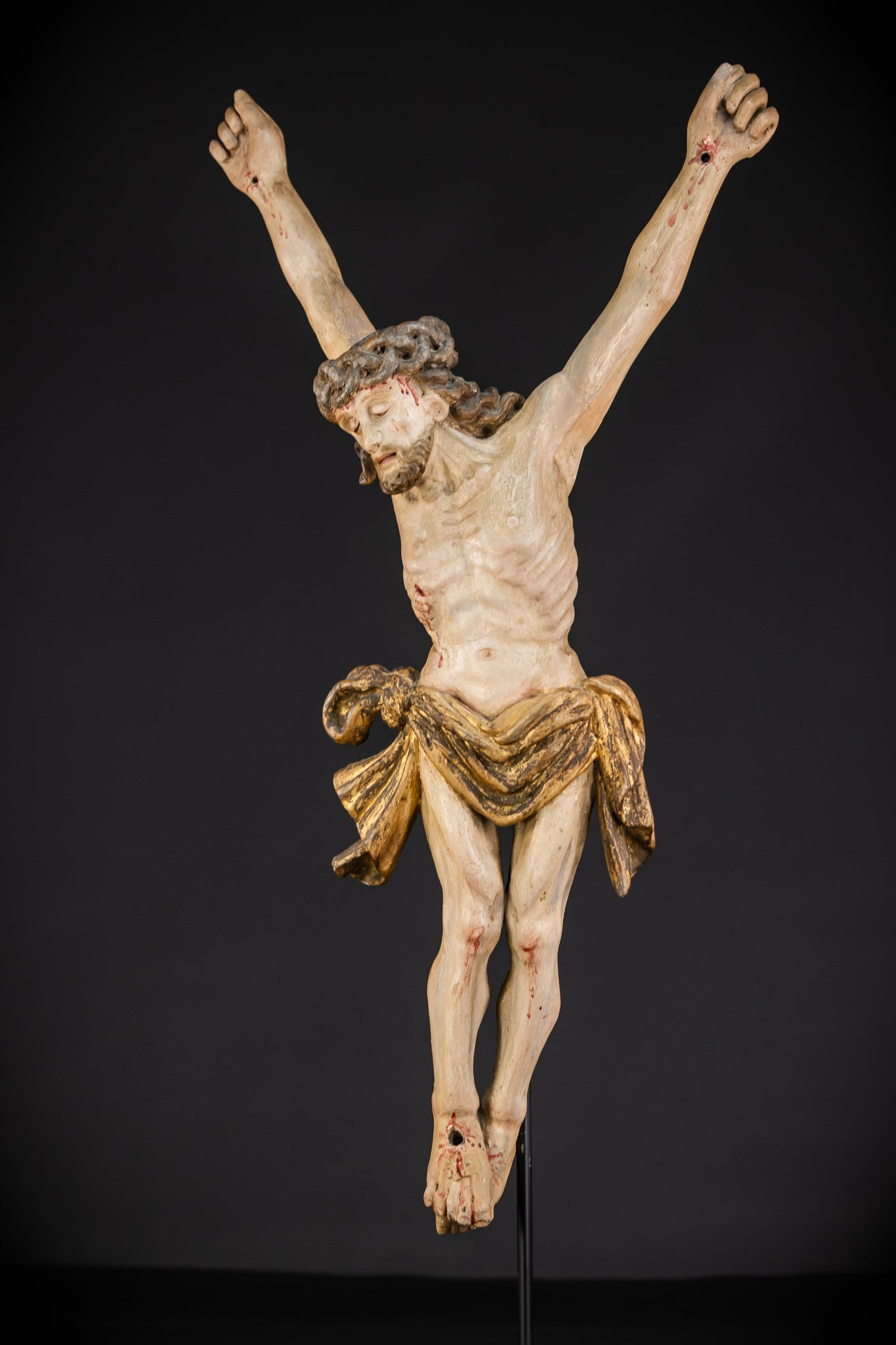 Corpus Christi Wooden | 1700s Antique