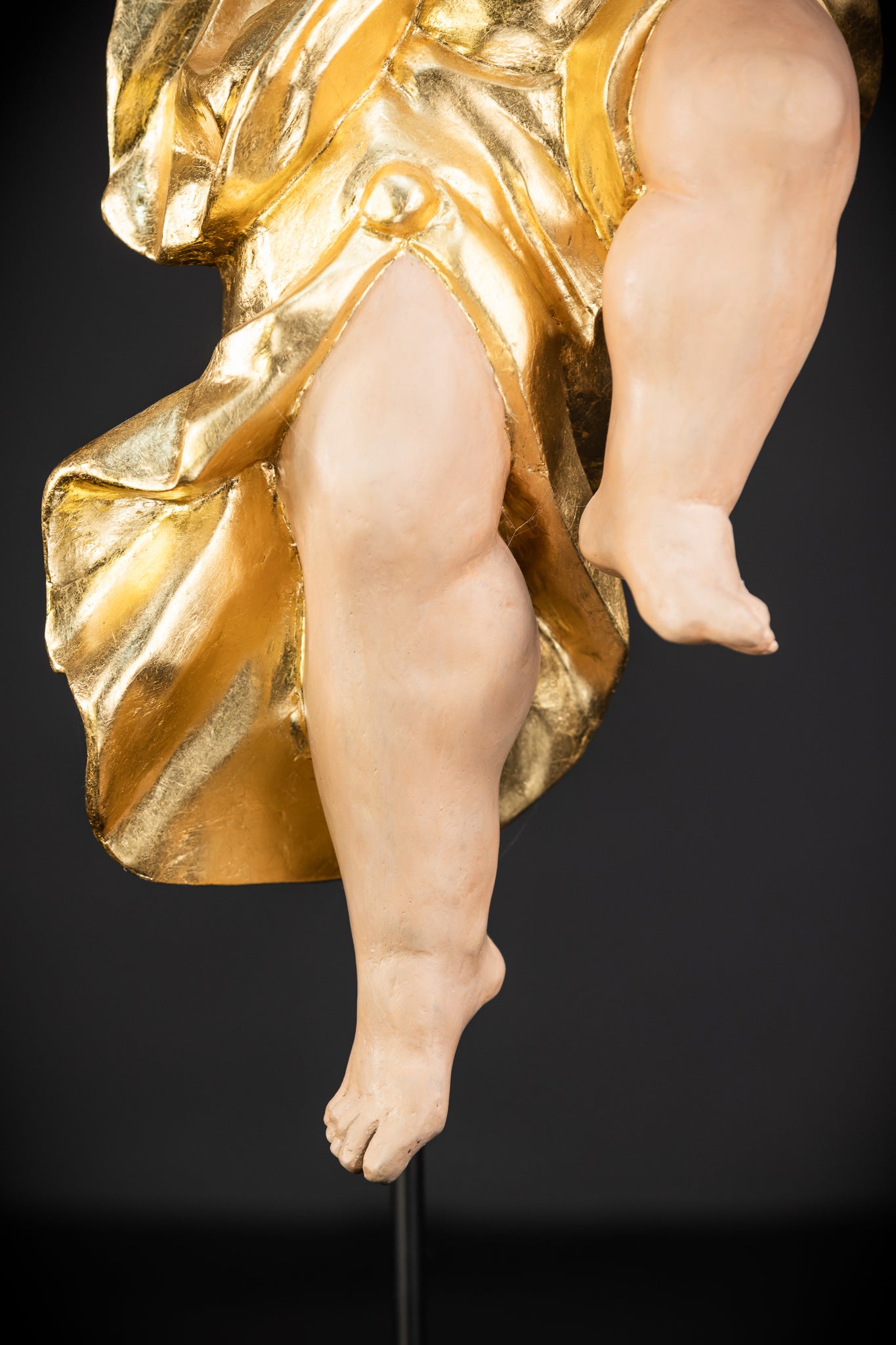 Angel Statues Pair | 2 Wooden Archangel 24"